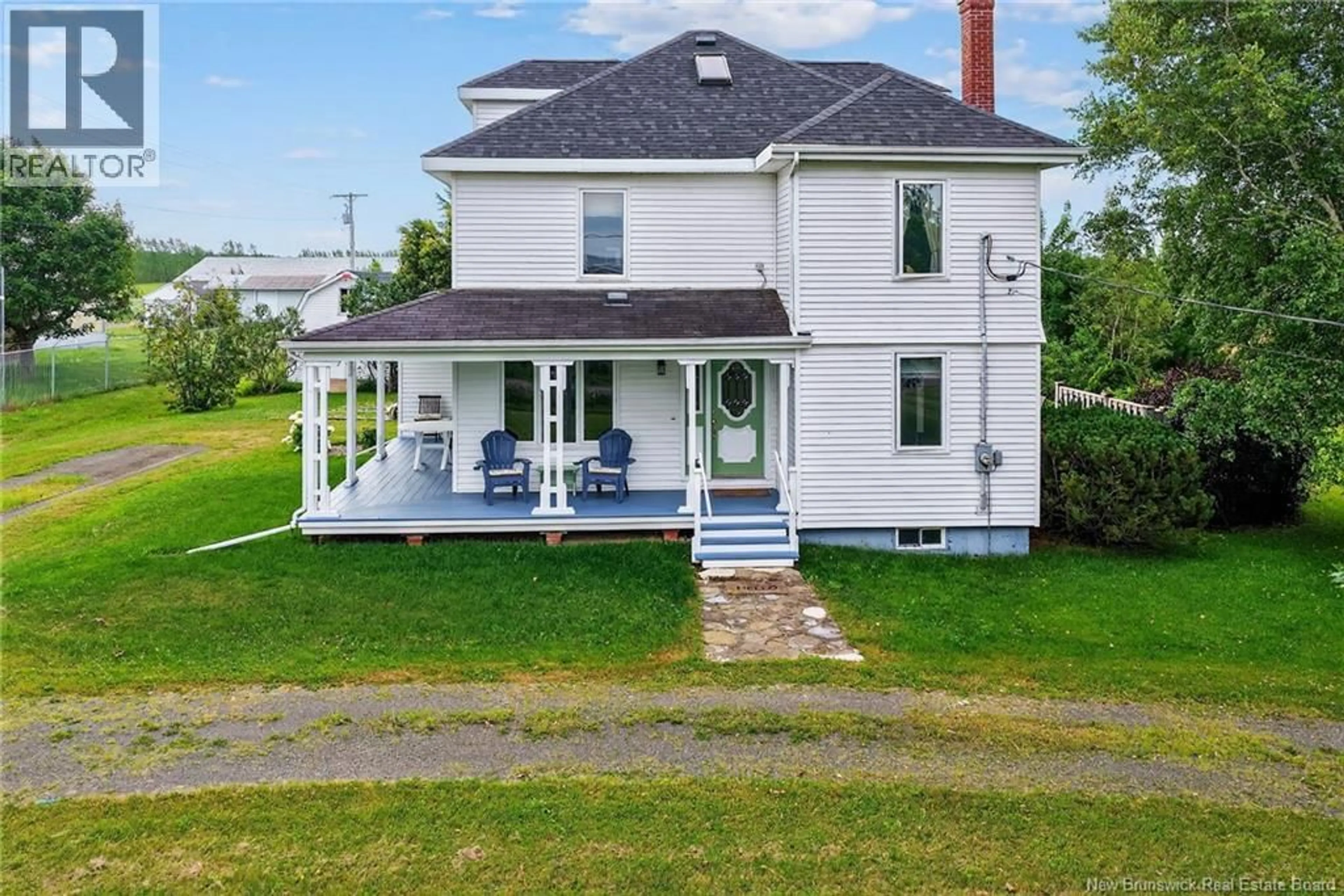 A pic from outside/outdoor area/front of a property/back of a property/a pic from drone, street for 1055 SAINT-JOSEPH ROAD, Saint-Joseph-De-Kent New Brunswick E4S4C7
