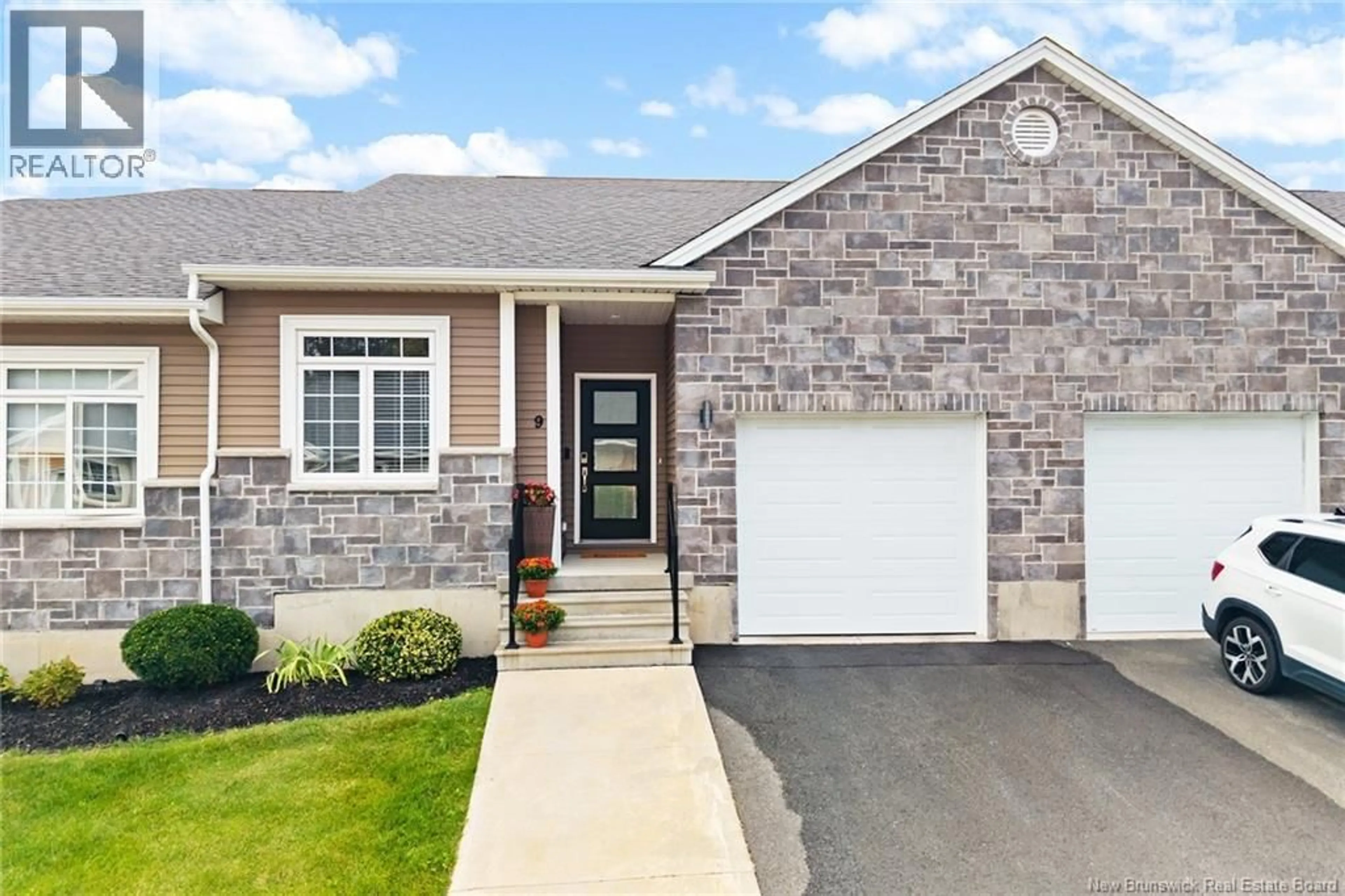 Home with brick exterior material, street for 9 PTARMIGAN LANE, Fredericton New Brunswick E3B0T1