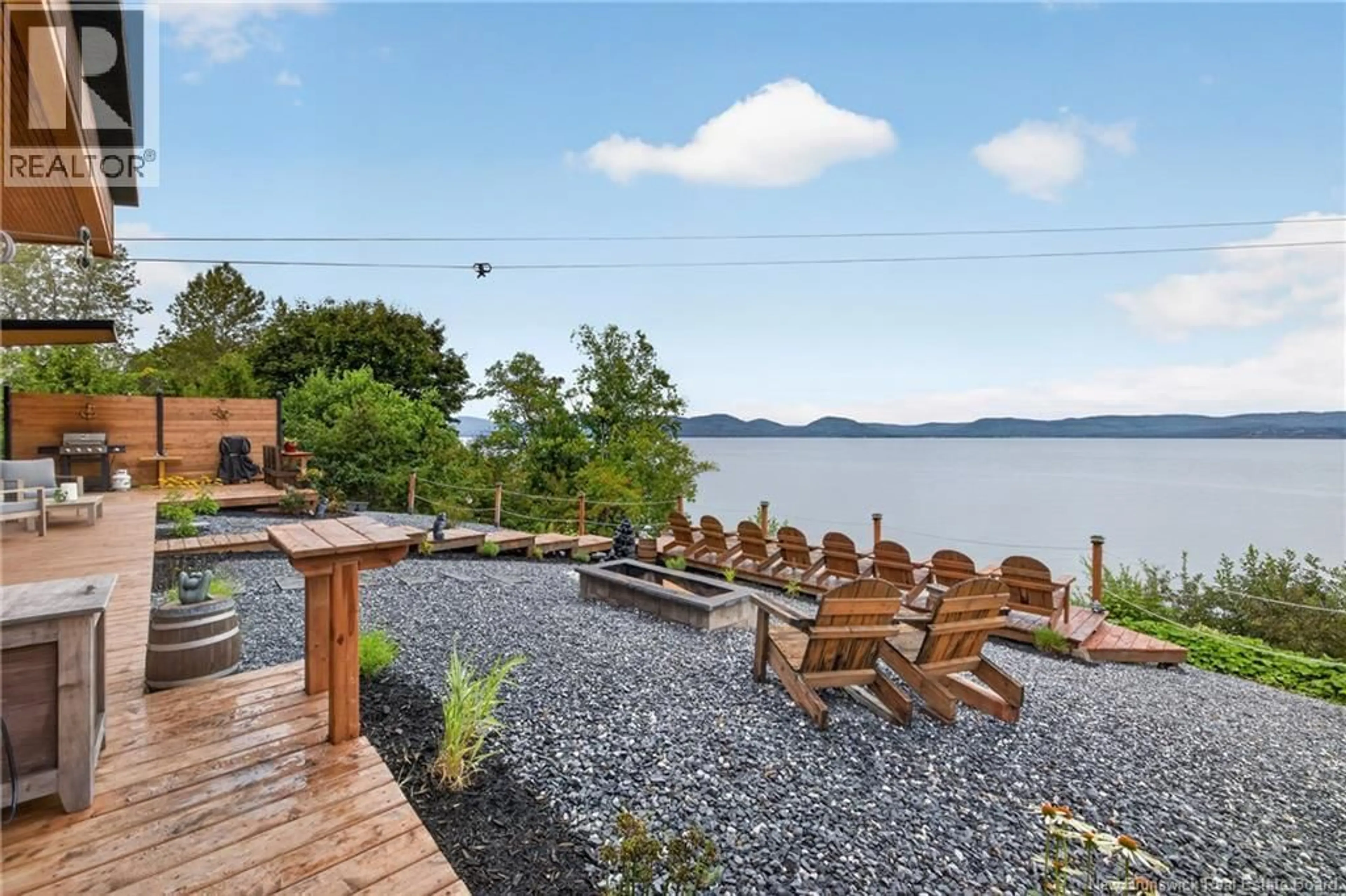 Patio, water/lake/river/ocean view for 29144 134 ROUTE, Point La Nim New Brunswick E3N6E2