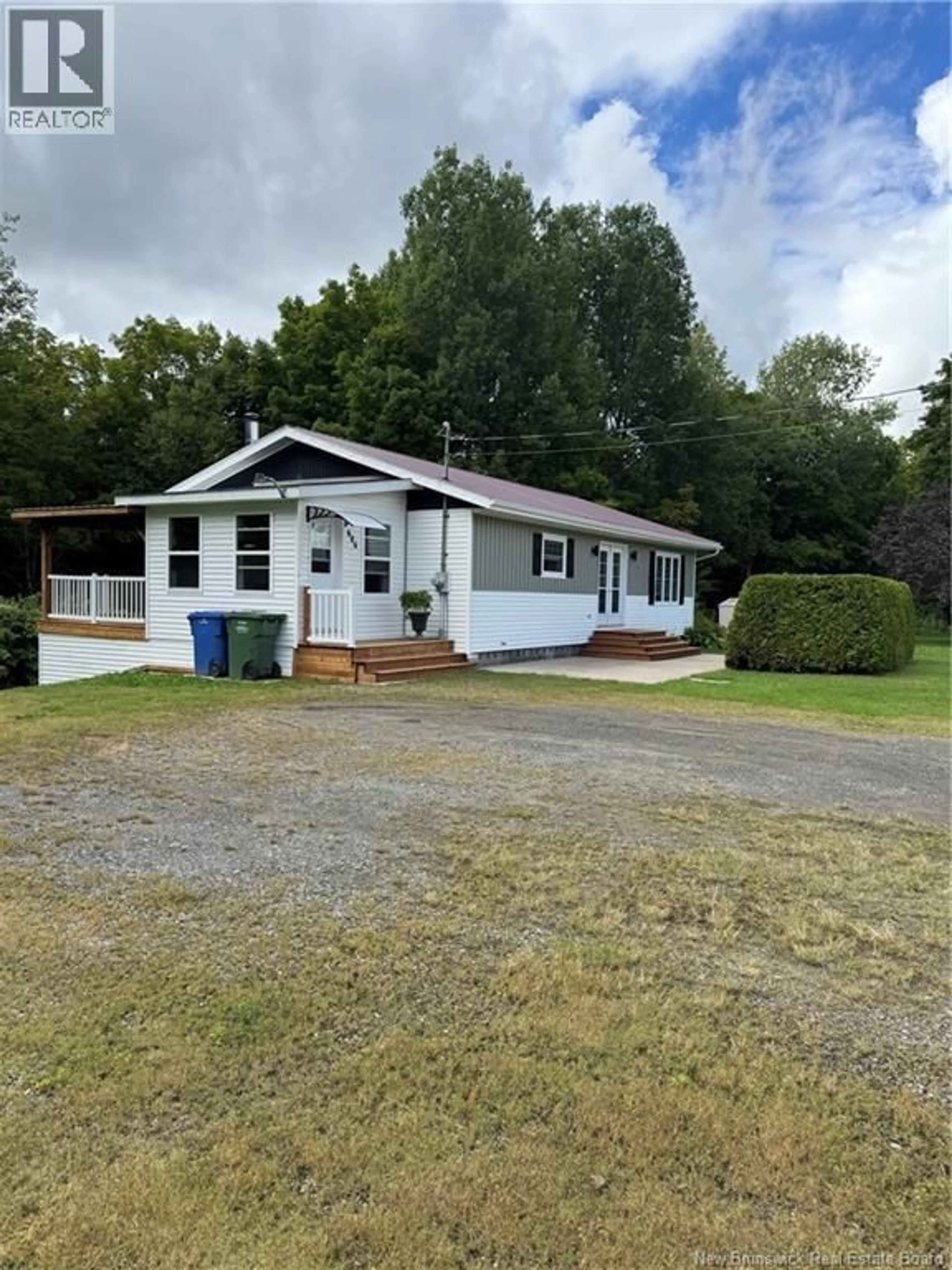 A pic from outside/outdoor area/front of a property/back of a property/a pic from drone, street for 686 CALIFORNIA SETTLEMENT ROAD, California Settlement New Brunswick E3Z1X3
