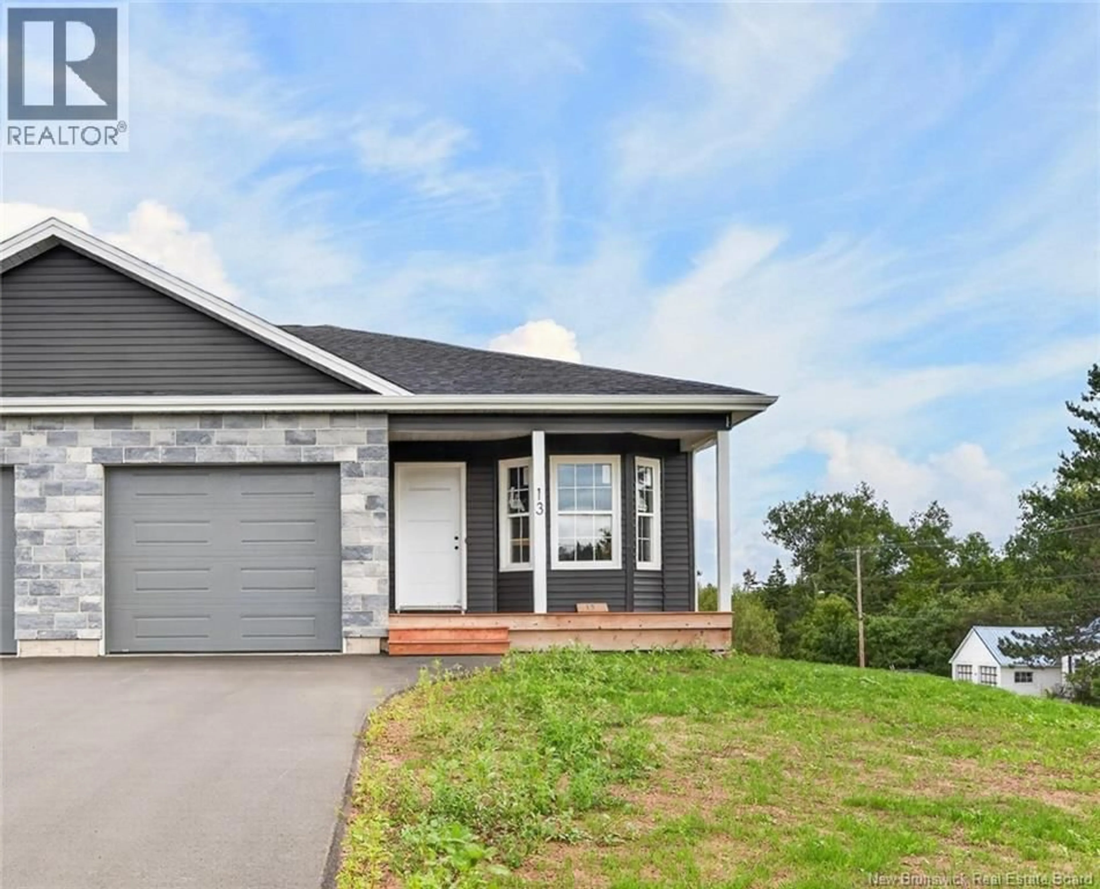 Home with vinyl exterior material, street for 13 BRAAM CRESCENT, Hillsborough New Brunswick E4H0B6