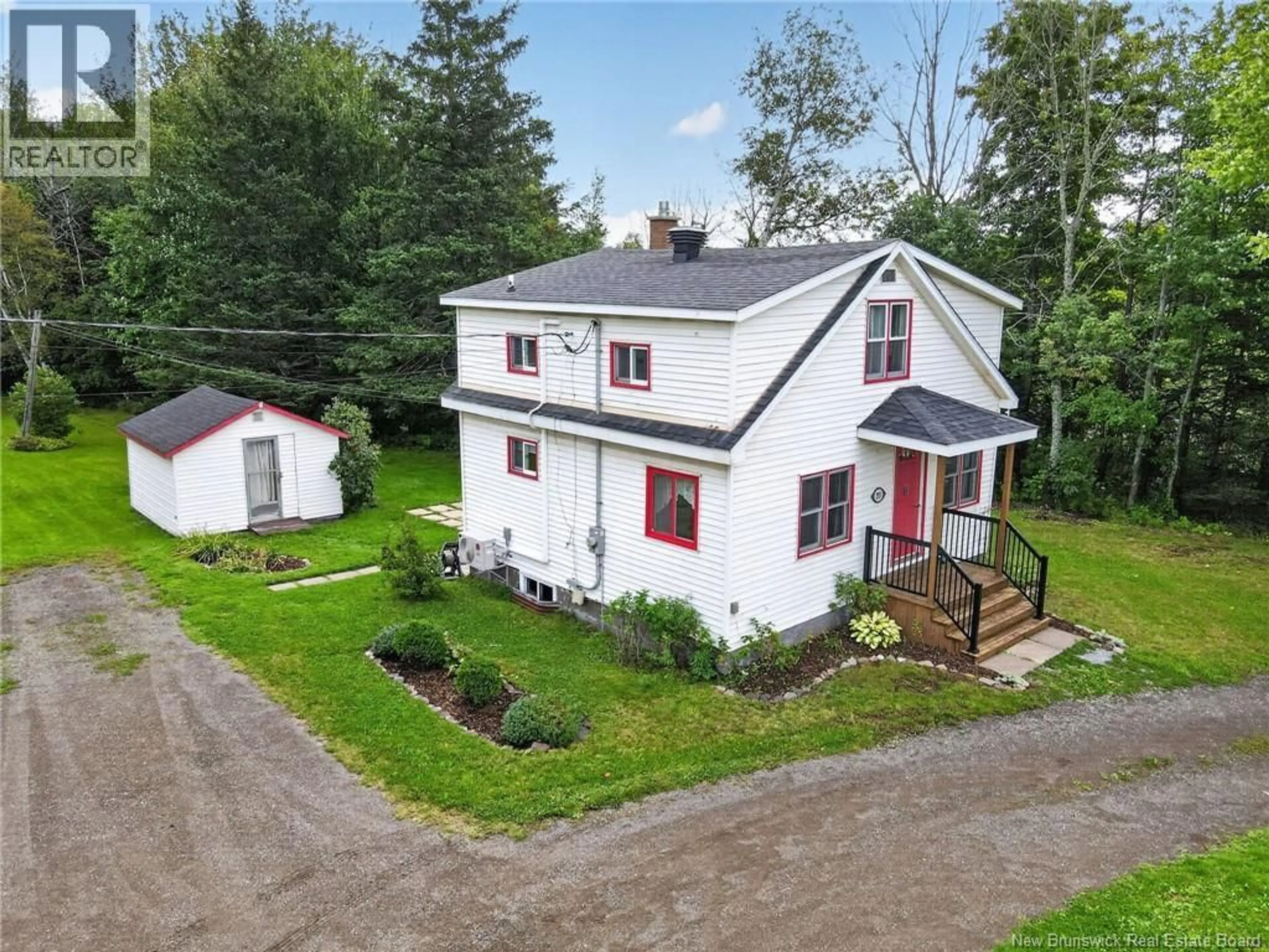 A pic from outside/outdoor area/front of a property/back of a property/a pic from drone, street for 295 GORGE ROAD, Moncton New Brunswick E1G3H9