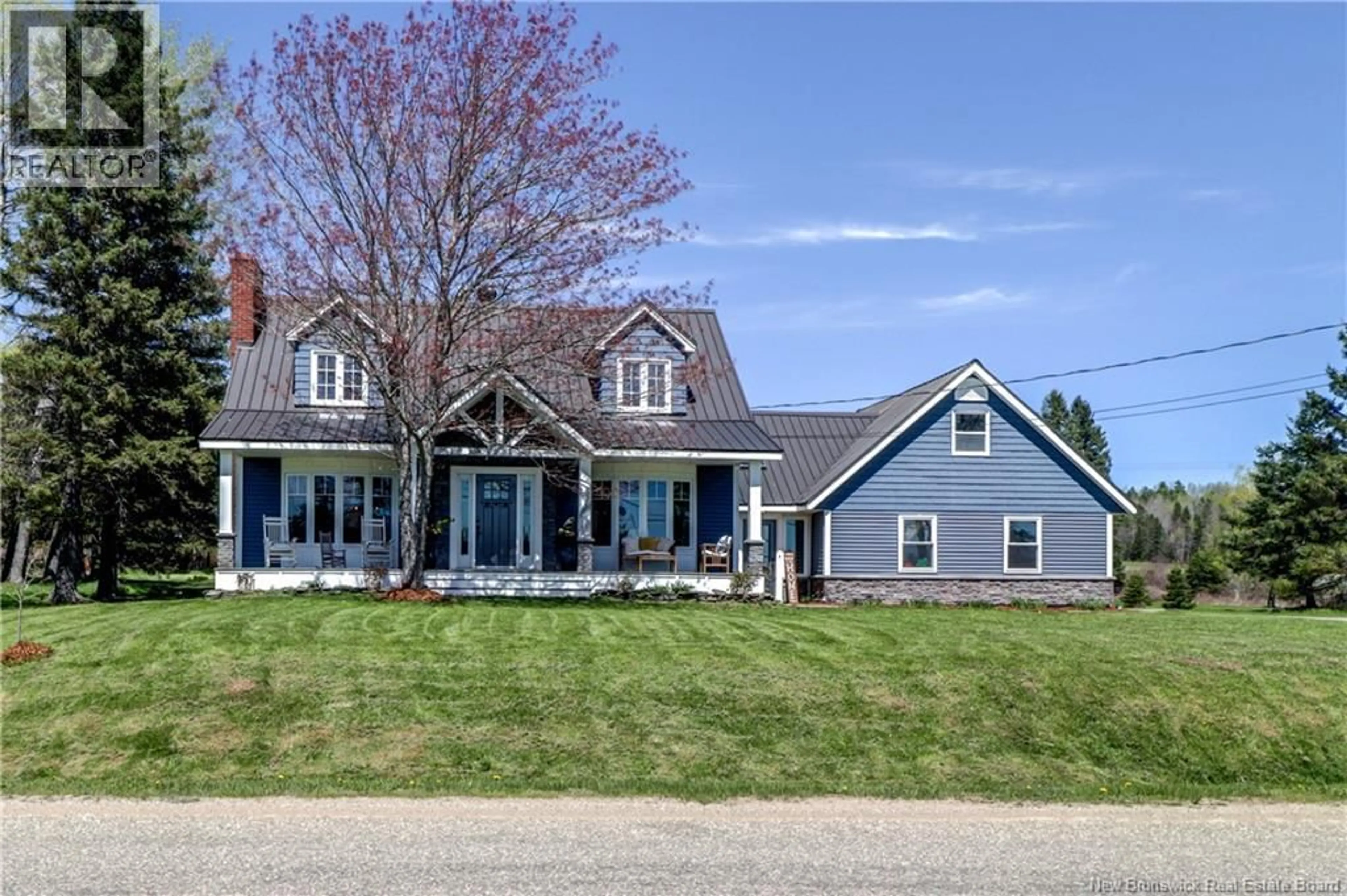 Home with vinyl exterior material, street for 243 PLUMWESEEP CROSS ROAD, Plumweseep New Brunswick E4G1X2