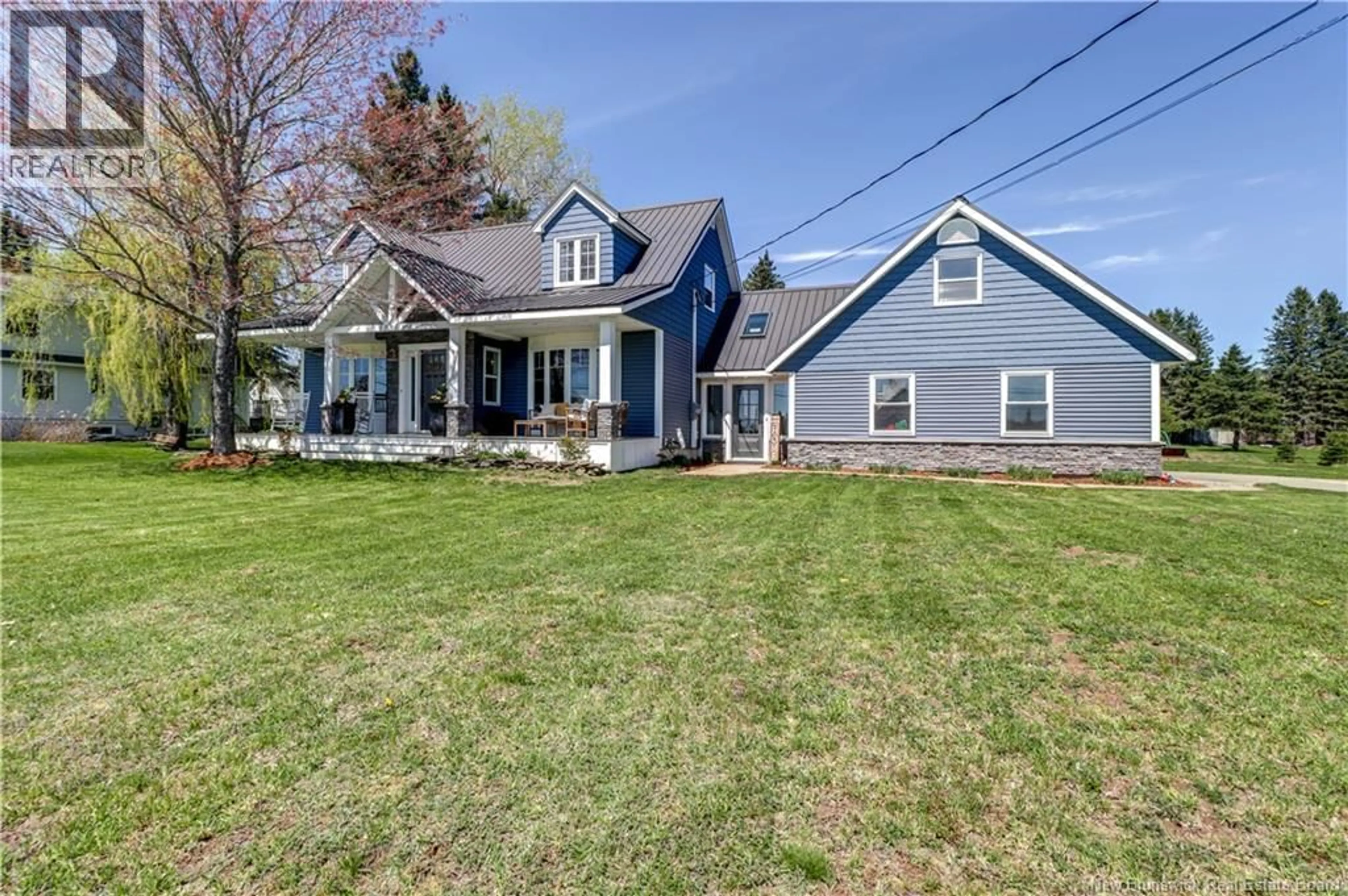 Home with vinyl exterior material, street for 243 PLUMWESEEP CROSS ROAD, Plumweseep New Brunswick E4G1X2