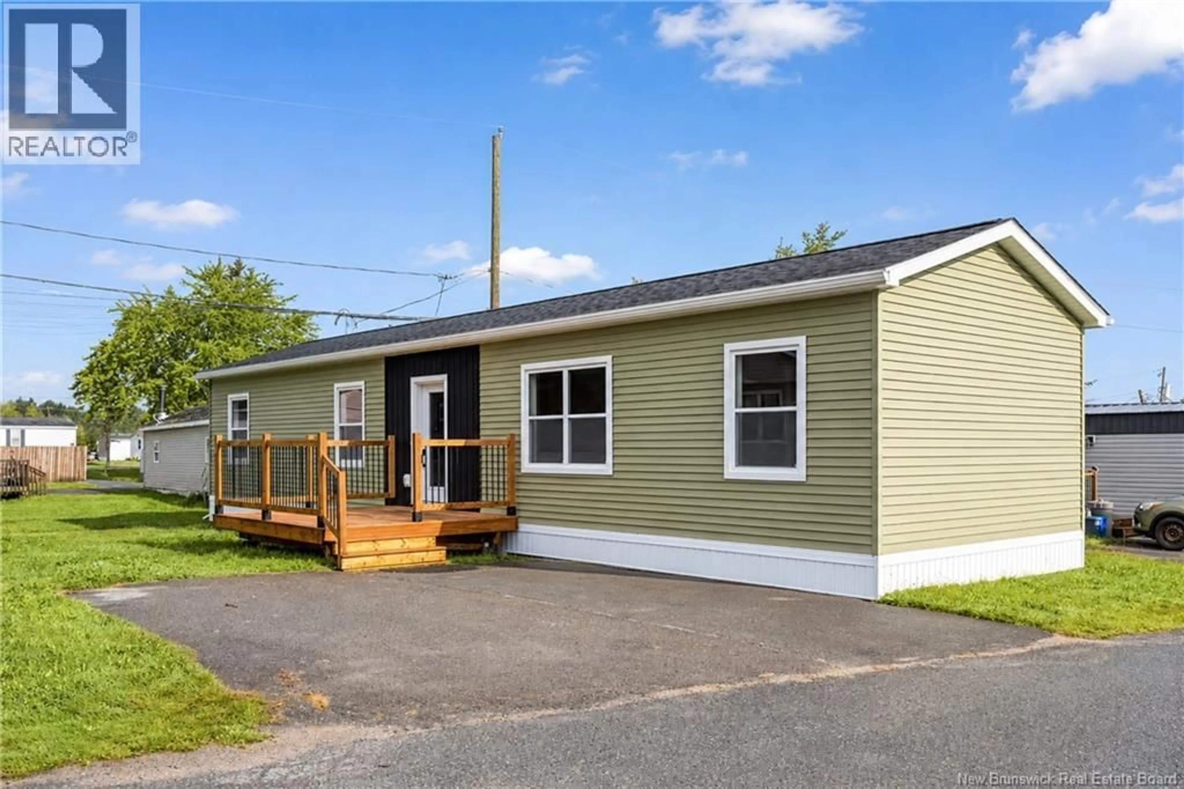Home with vinyl exterior material, street for 12 SNOW GOOSE DRIVE, Lincoln New Brunswick E3B7E9