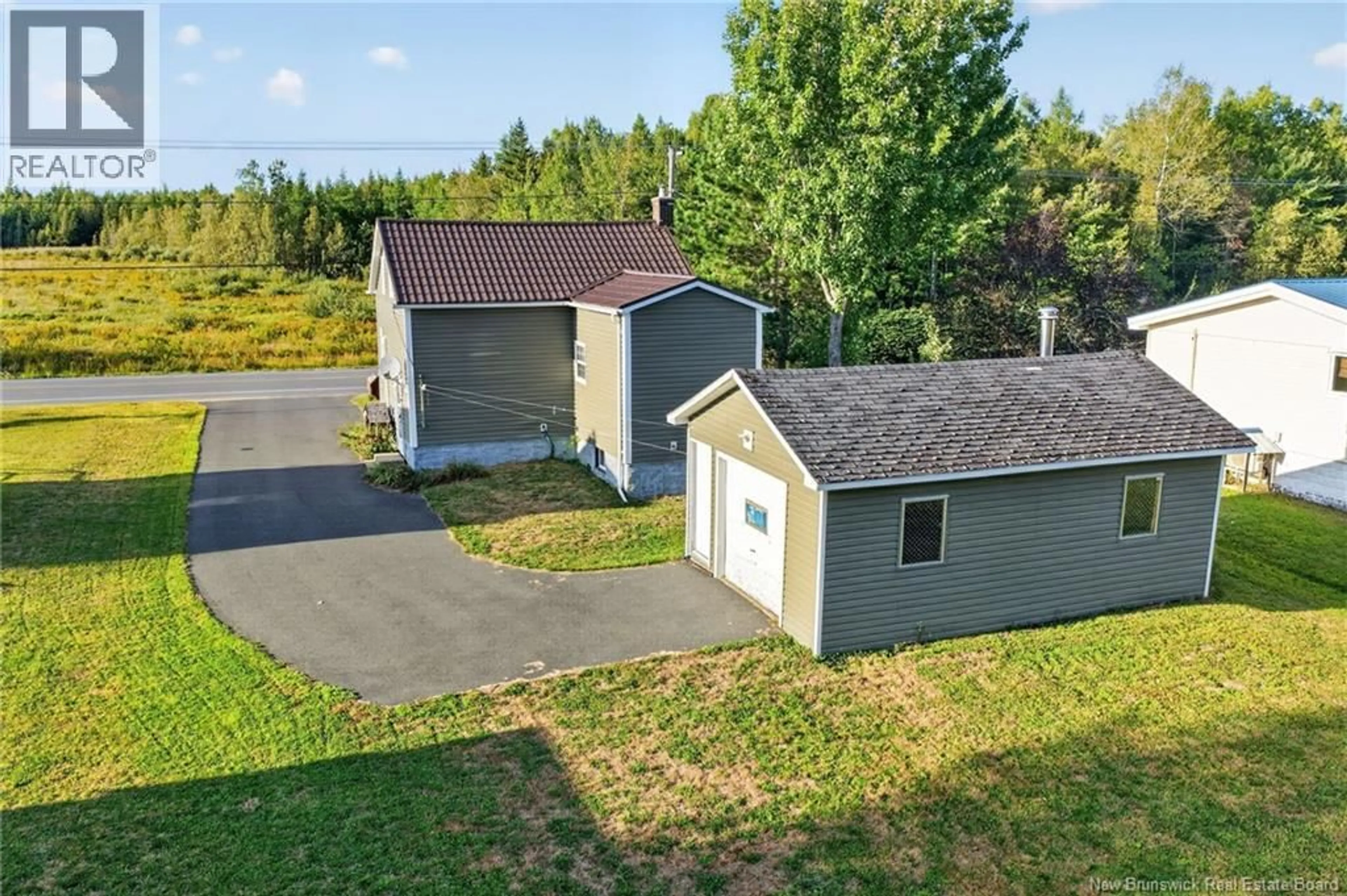 A pic from outside/outdoor area/front of a property/back of a property/a pic from drone, unknown for 116 DE L'ECOLE STREET, Rogersville New Brunswick E4Y1V7