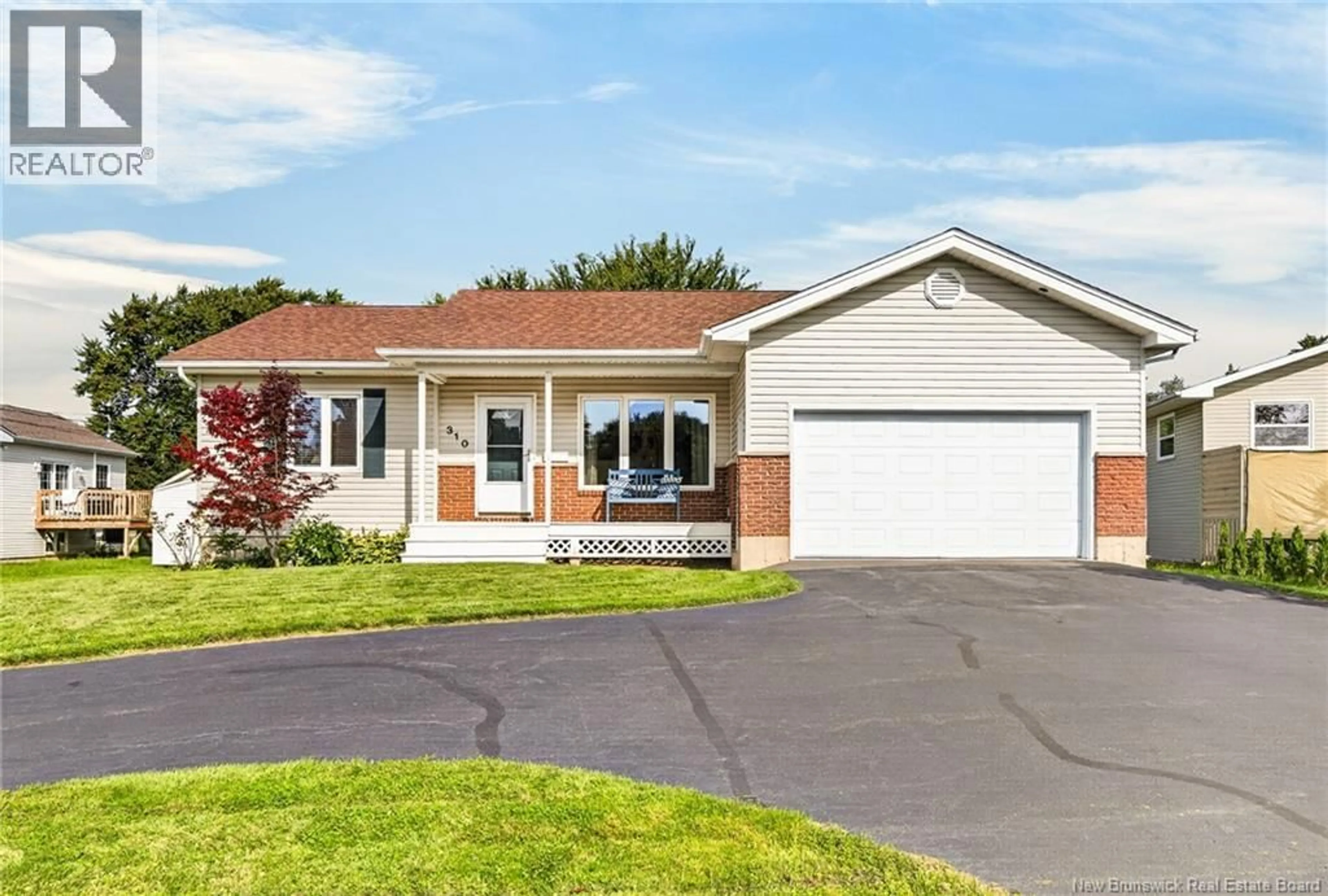 Home with vinyl exterior material, street for 310 VANIER STREET, Dieppe New Brunswick E1A5N2
