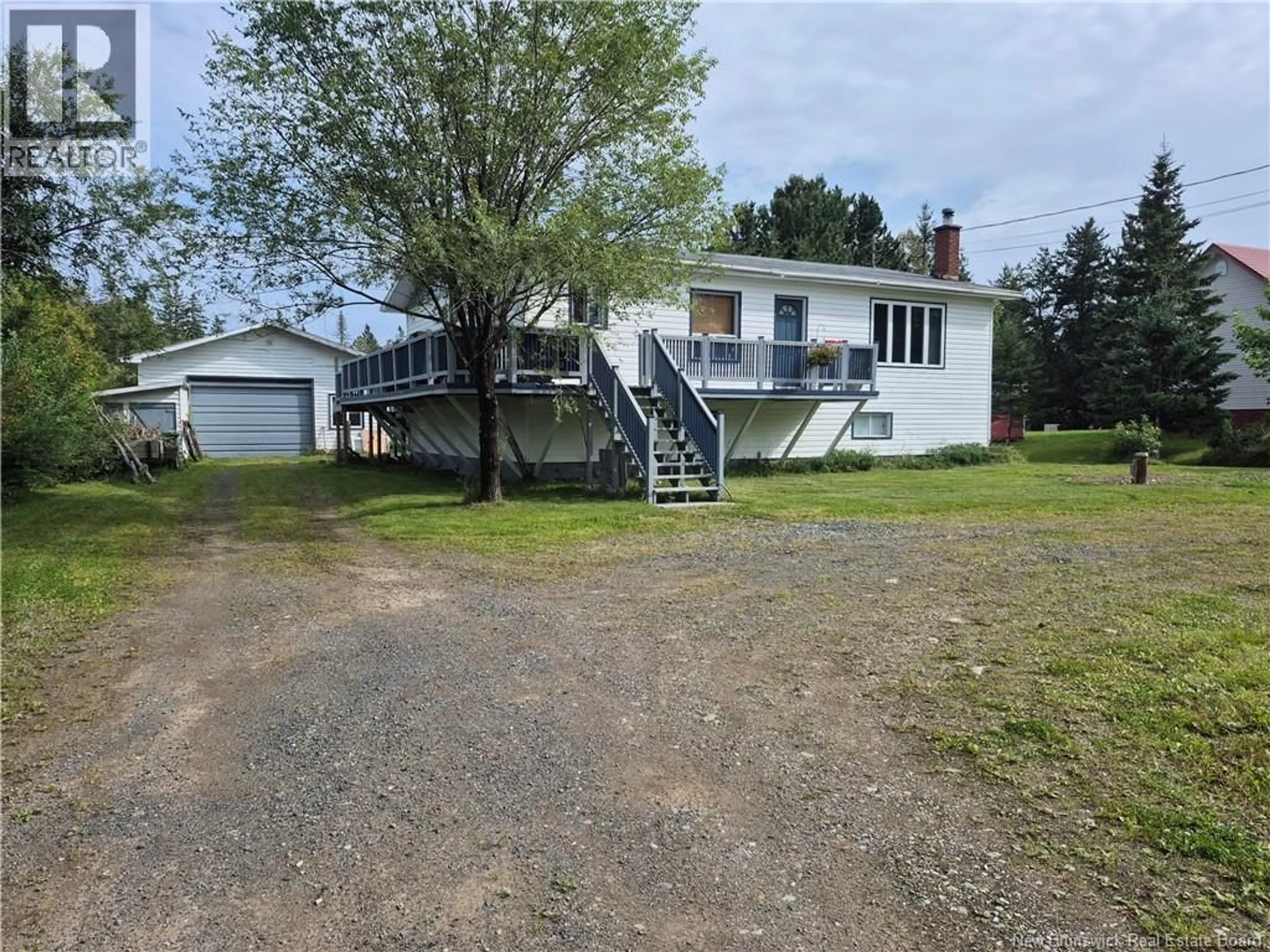 A pic from outside/outdoor area/front of a property/back of a property/a pic from drone, unknown for 2943 MIDDLE RIVER ROAD, Middle River New Brunswick E2A6X9