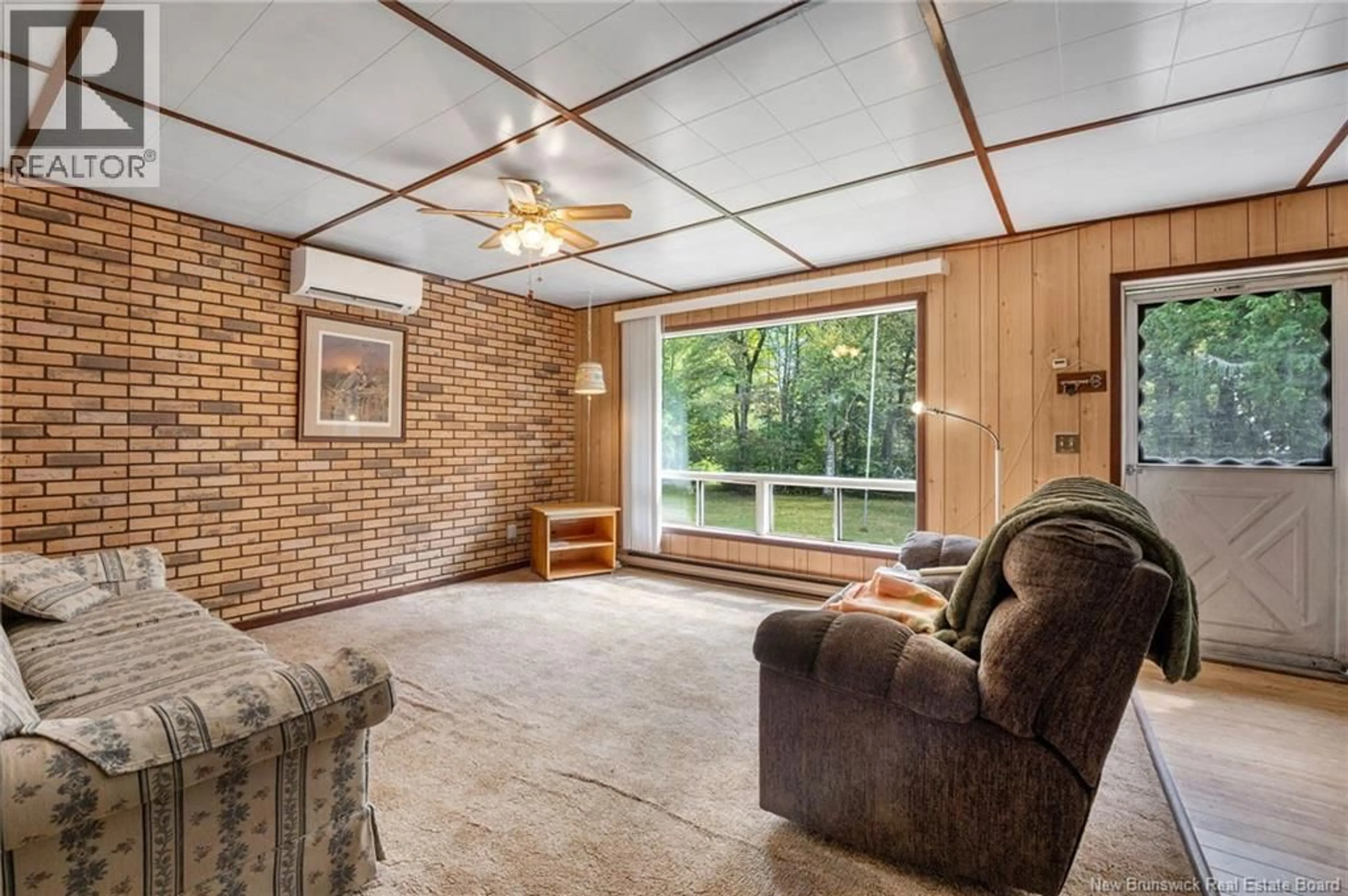 Living room with furniture, unknown for 198 LAKE ROAD, Lake George New Brunswick E6K3N1