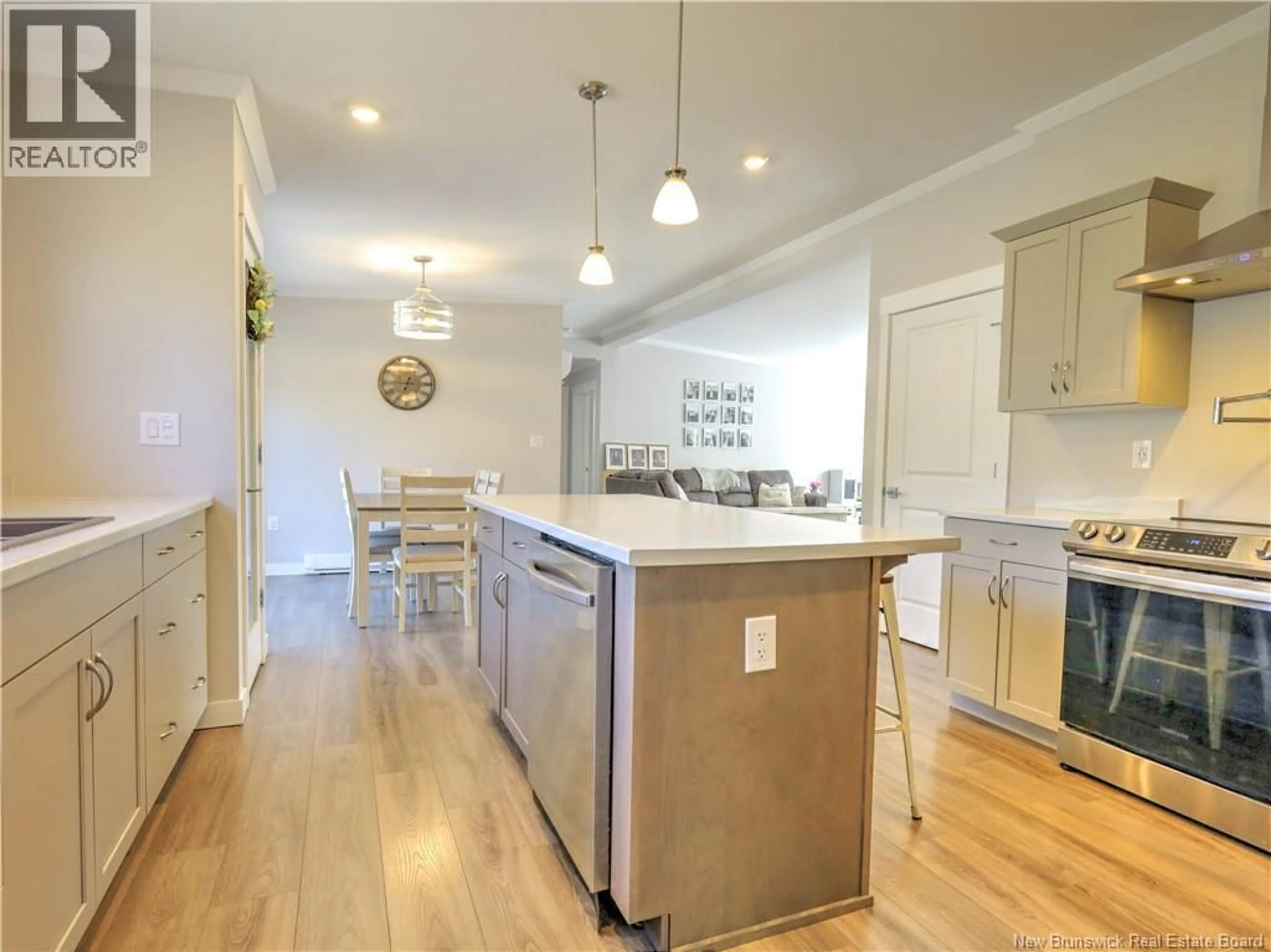 Open concept kitchen, unknown for 124 DIAMOND SQUARE ROAD, Fredericton Junction New Brunswick E5L1V3