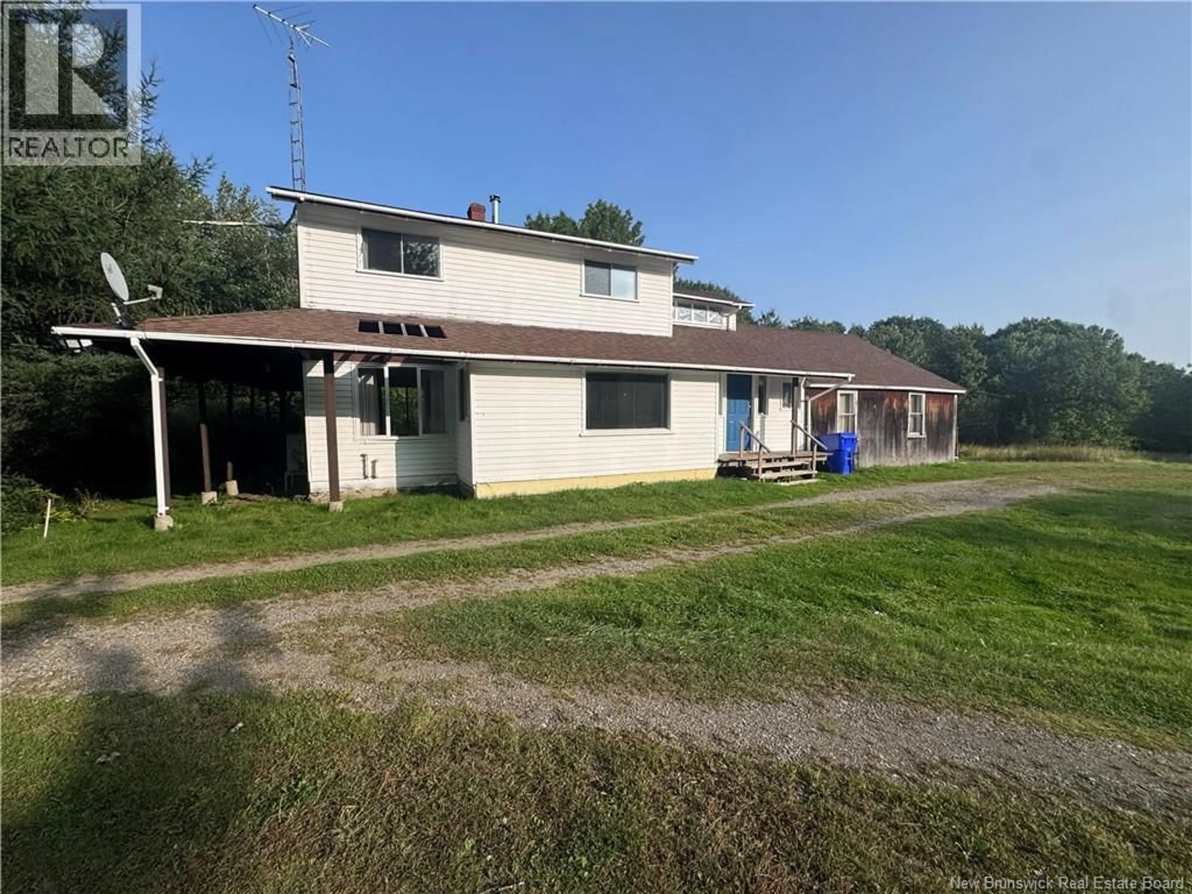 A pic from outside/outdoor area/front of a property/back of a property/a pic from drone, unknown for 399 LEDGE ROAD, Crocker Hill New Brunswick E3L3N1