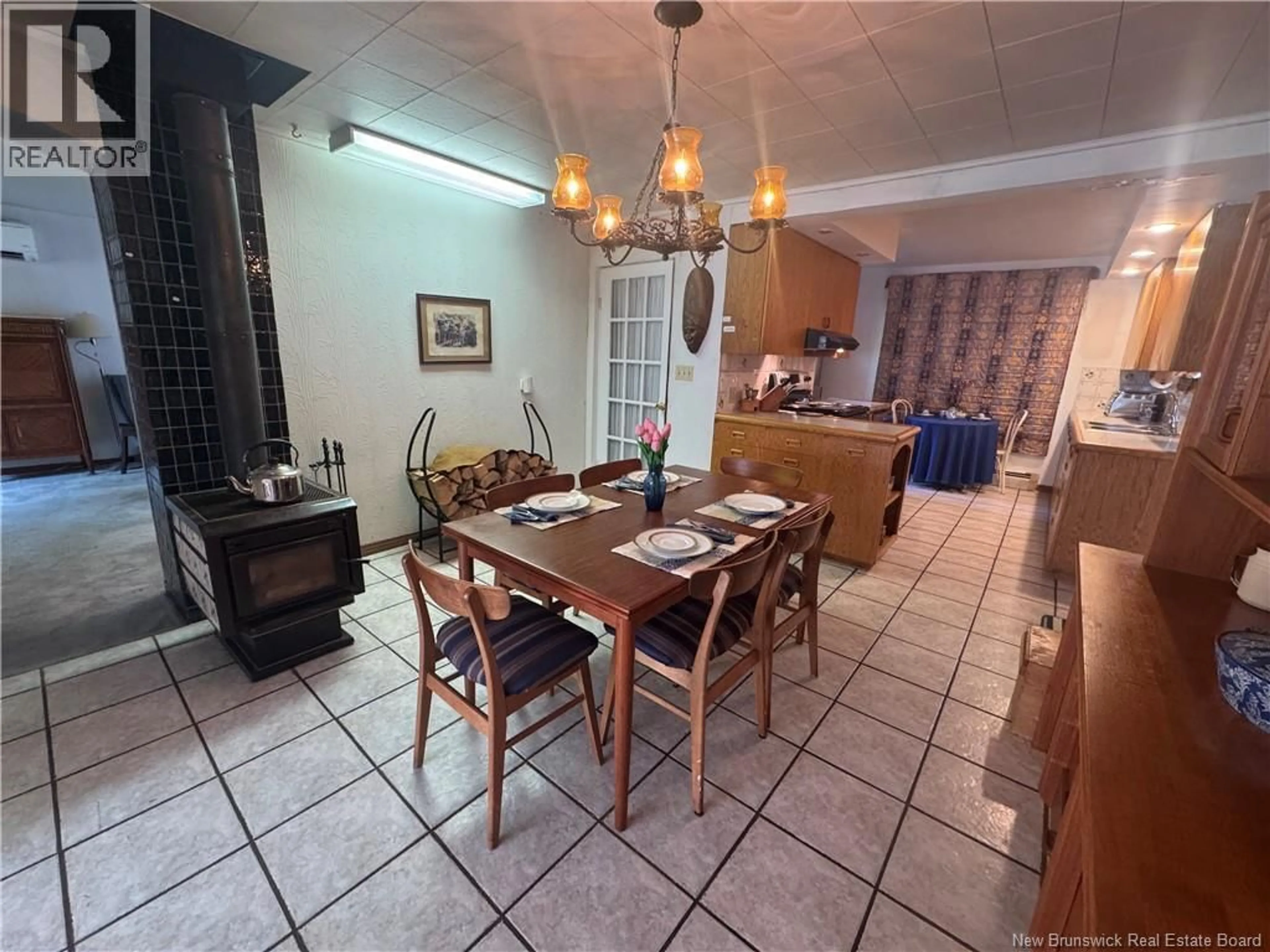 Dining room, ceramic/tile floor for 399 LEDGE ROAD, Crocker Hill New Brunswick E3L3N1