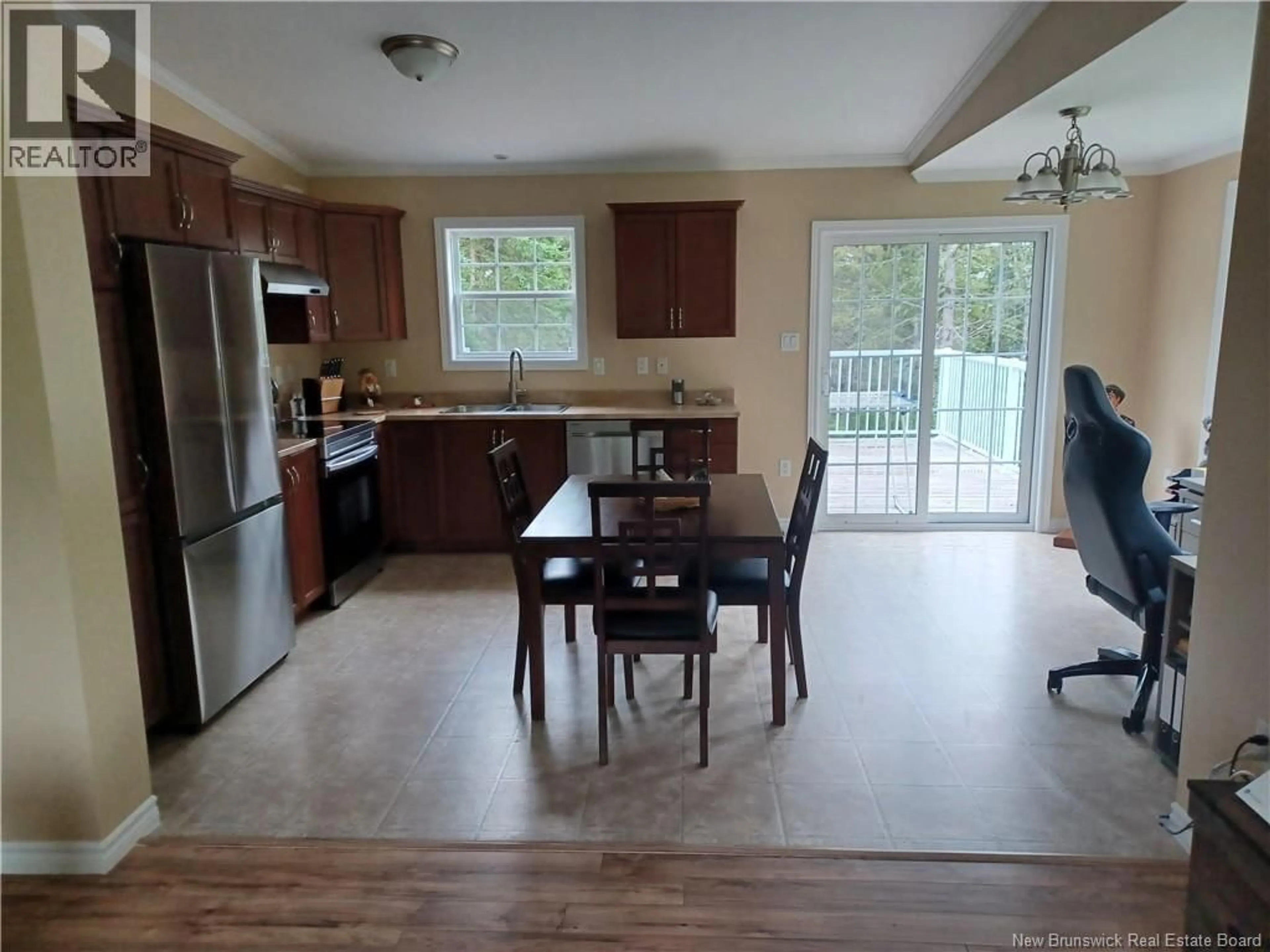 Open concept kitchen, unknown for 534 BLACK RIVER ROAD, Black River Bridge New Brunswick E1N5S5