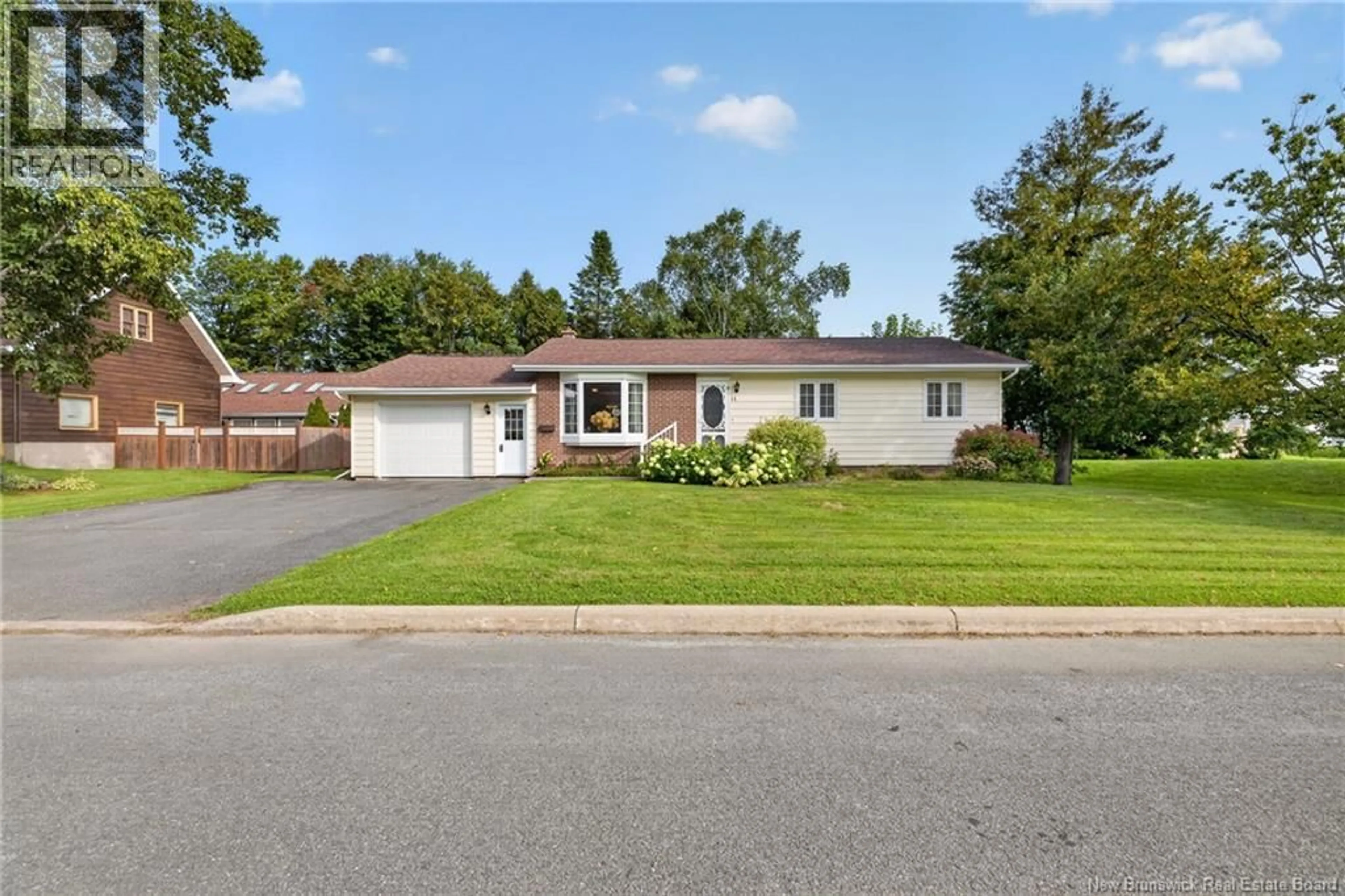 Home with vinyl exterior material, street for 11 WALKER CRESCENT, Campbellton New Brunswick E3N3N7