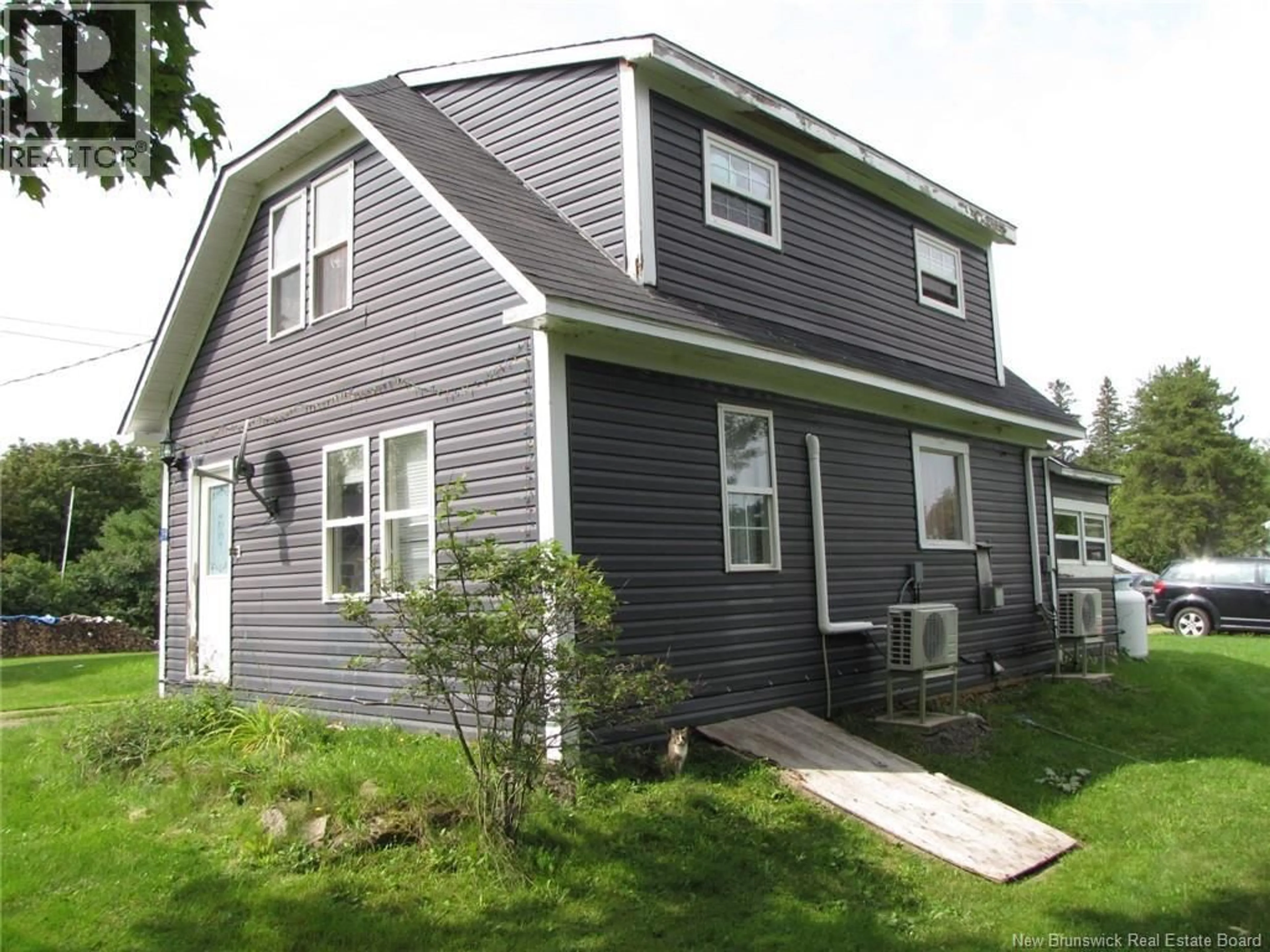 Home with vinyl exterior material, street for 39 GOWLAND MOUNTAIN ROAD, Elgin New Brunswick E4Z1S9