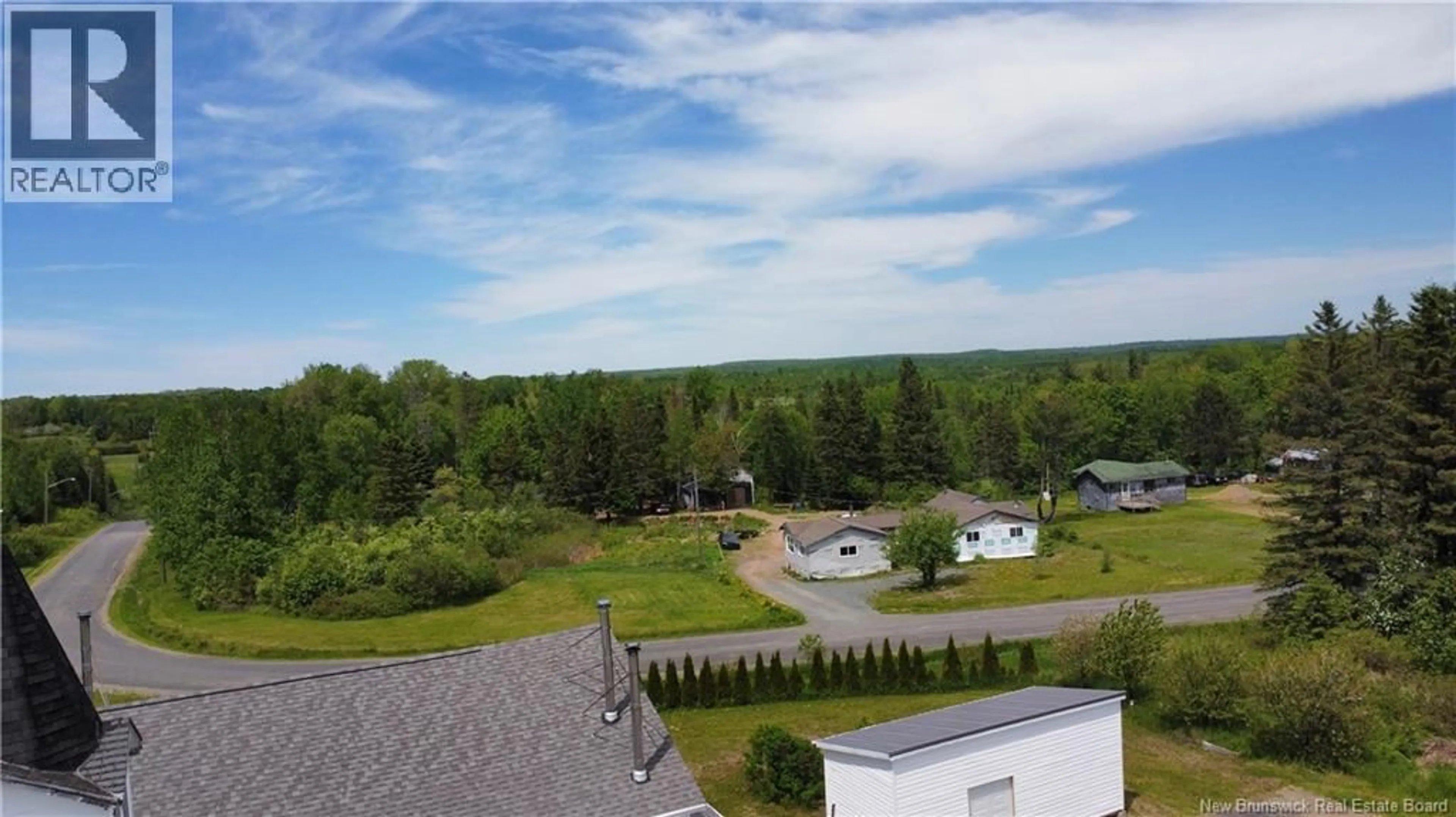 A pic from outside/outdoor area/front of a property/back of a property/a pic from drone, unknown for 4126 ROUTE 180, South Tetagouche New Brunswick E2A7E8
