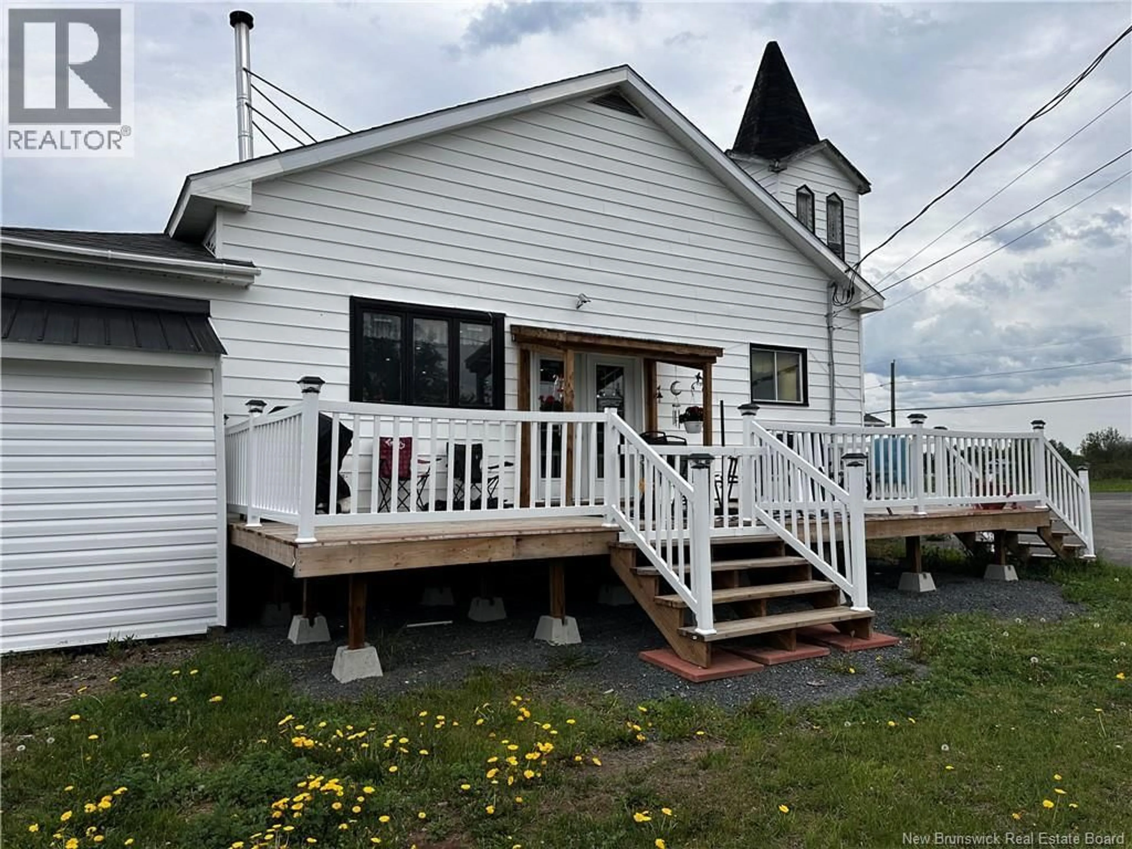 Home with vinyl exterior material, water/lake/river/ocean view for 4126 ROUTE 180, South Tetagouche New Brunswick E2A7E8