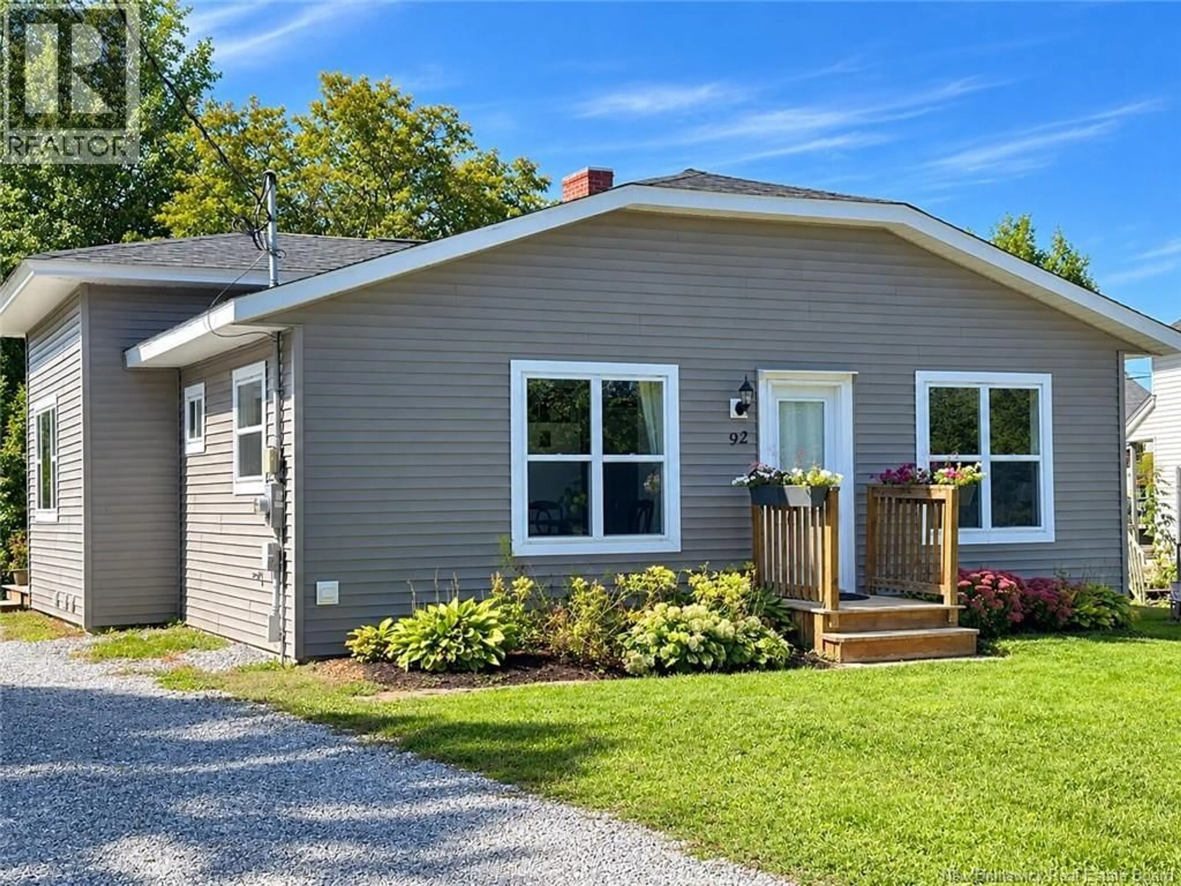 Home with vinyl exterior material, street for 92 ALBERT STREET, Sussex New Brunswick E4E1K5