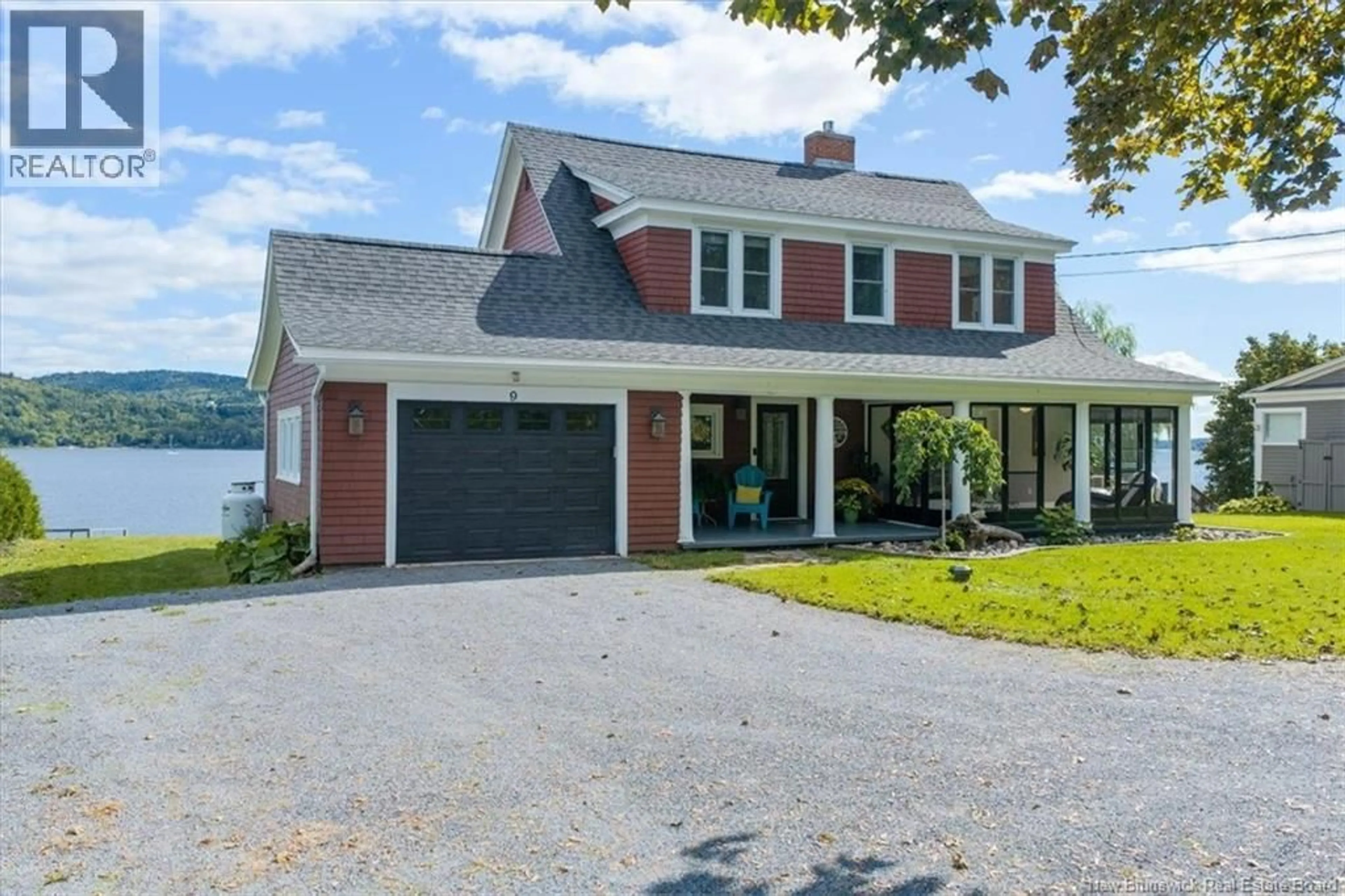 Home with brick exterior material, street for 9 DRIFTWOOD LANE, Grand Bay-Westfield New Brunswick E5K3G5