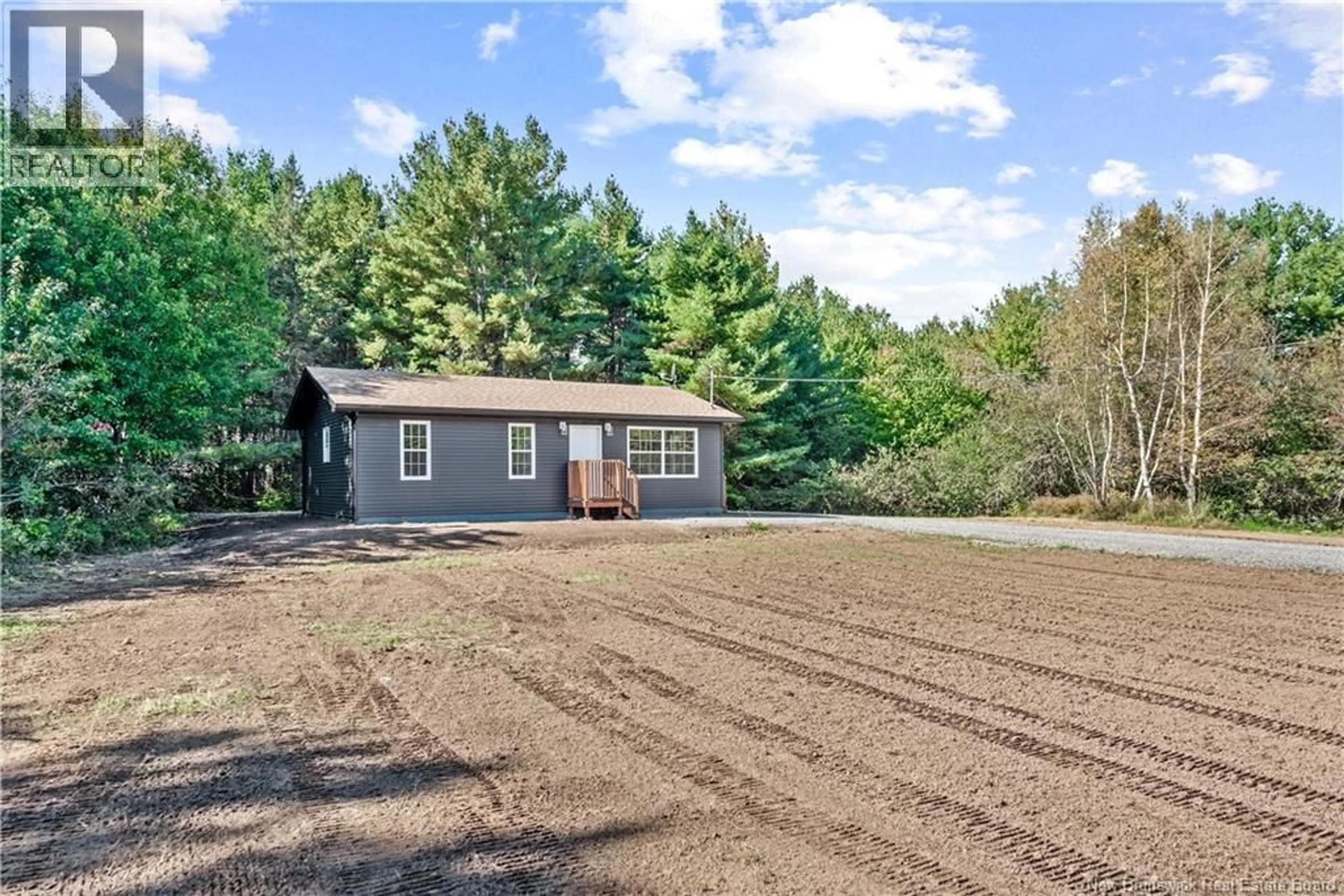 A pic from outside/outdoor area/front of a property/back of a property/a pic from drone, unknown for 76 ALBAN RICHARD ROAD, Saint-Ignace New Brunswick E4X2A7
