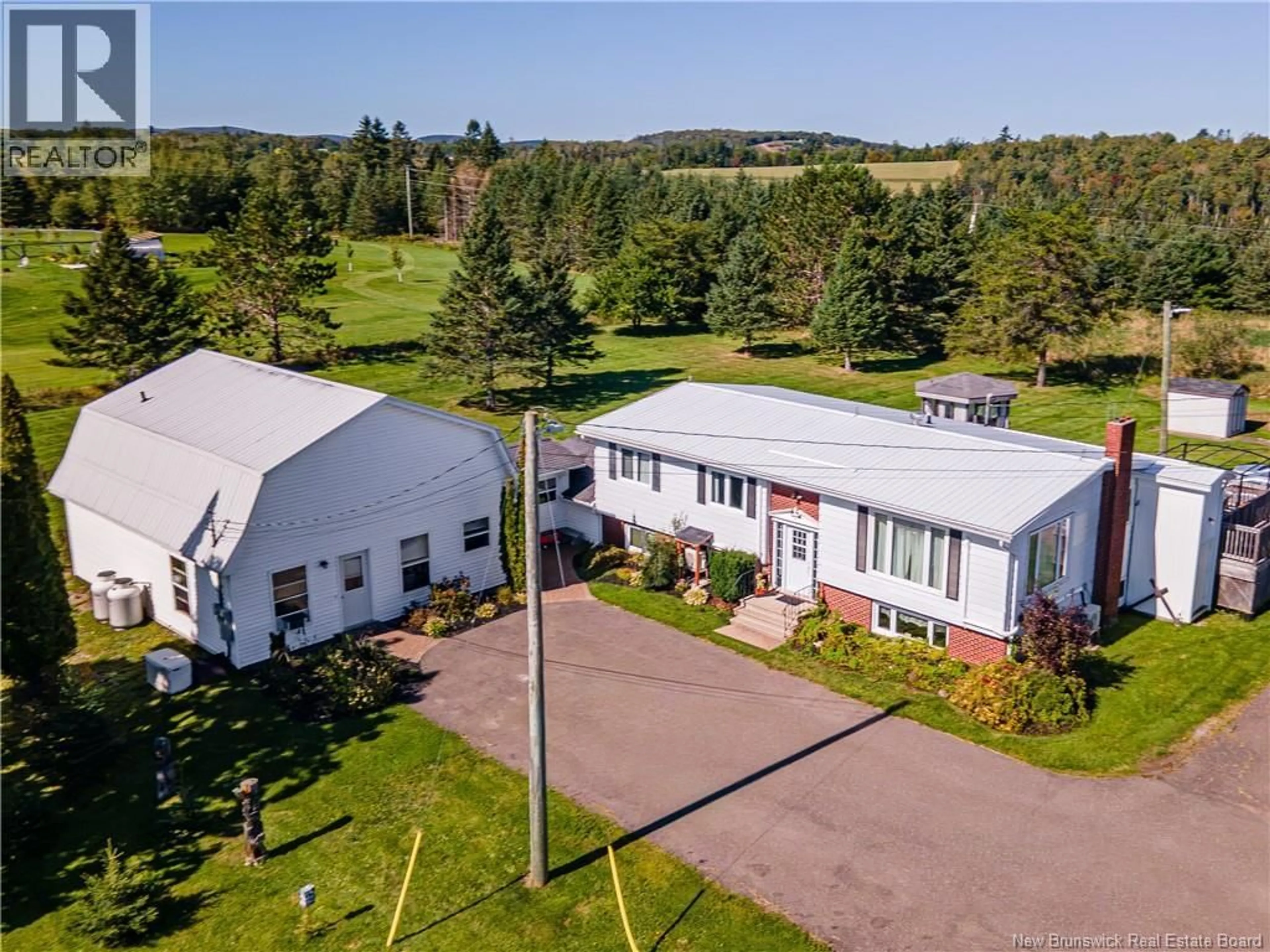 A pic from outside/outdoor area/front of a property/back of a property/a pic from drone, unknown for 167 MCGREGOR BROOK ROAD, Roachville New Brunswick E4E2G4