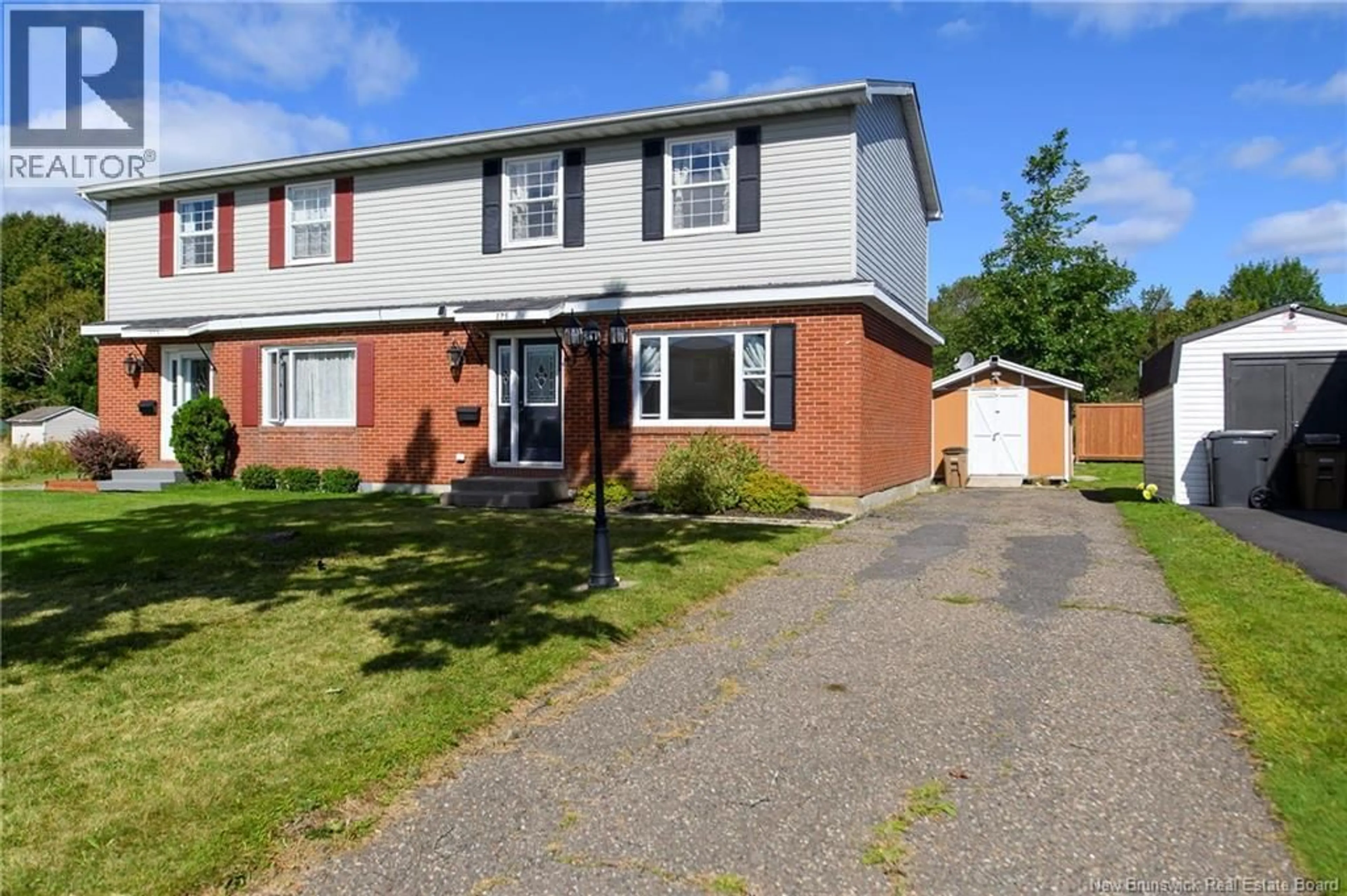 Home with brick exterior material, street for 175 RIVERHILL DRIVE, Saint John New Brunswick E2M5B6