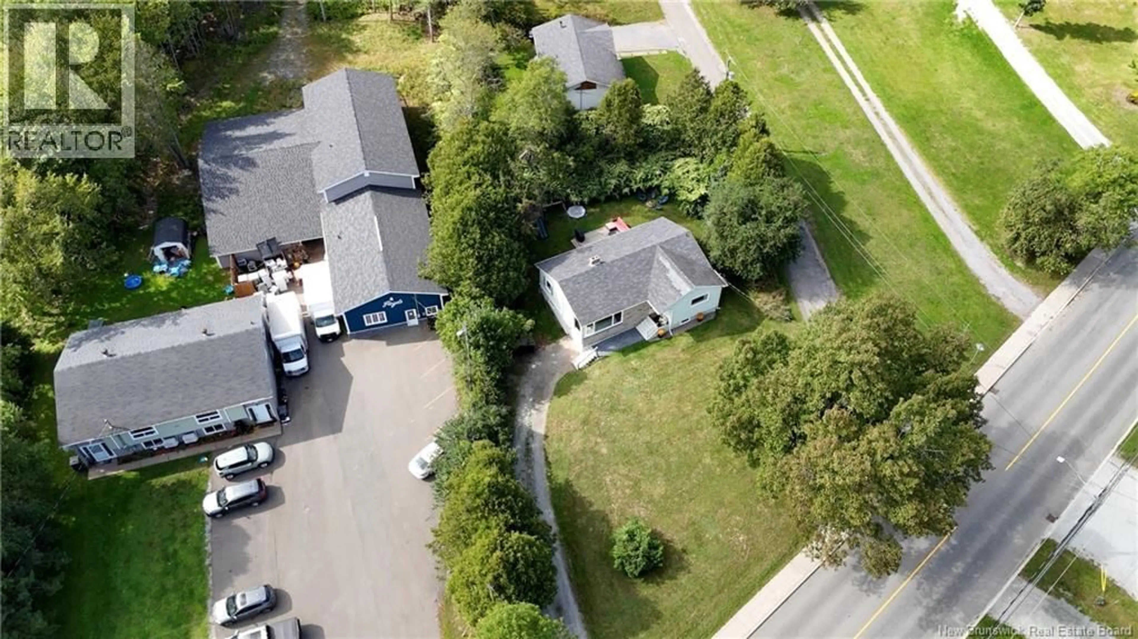 A pic from outside/outdoor area/front of a property/back of a property/a pic from drone, street for 745 MAIN STREET, Hampton New Brunswick E5N6E2