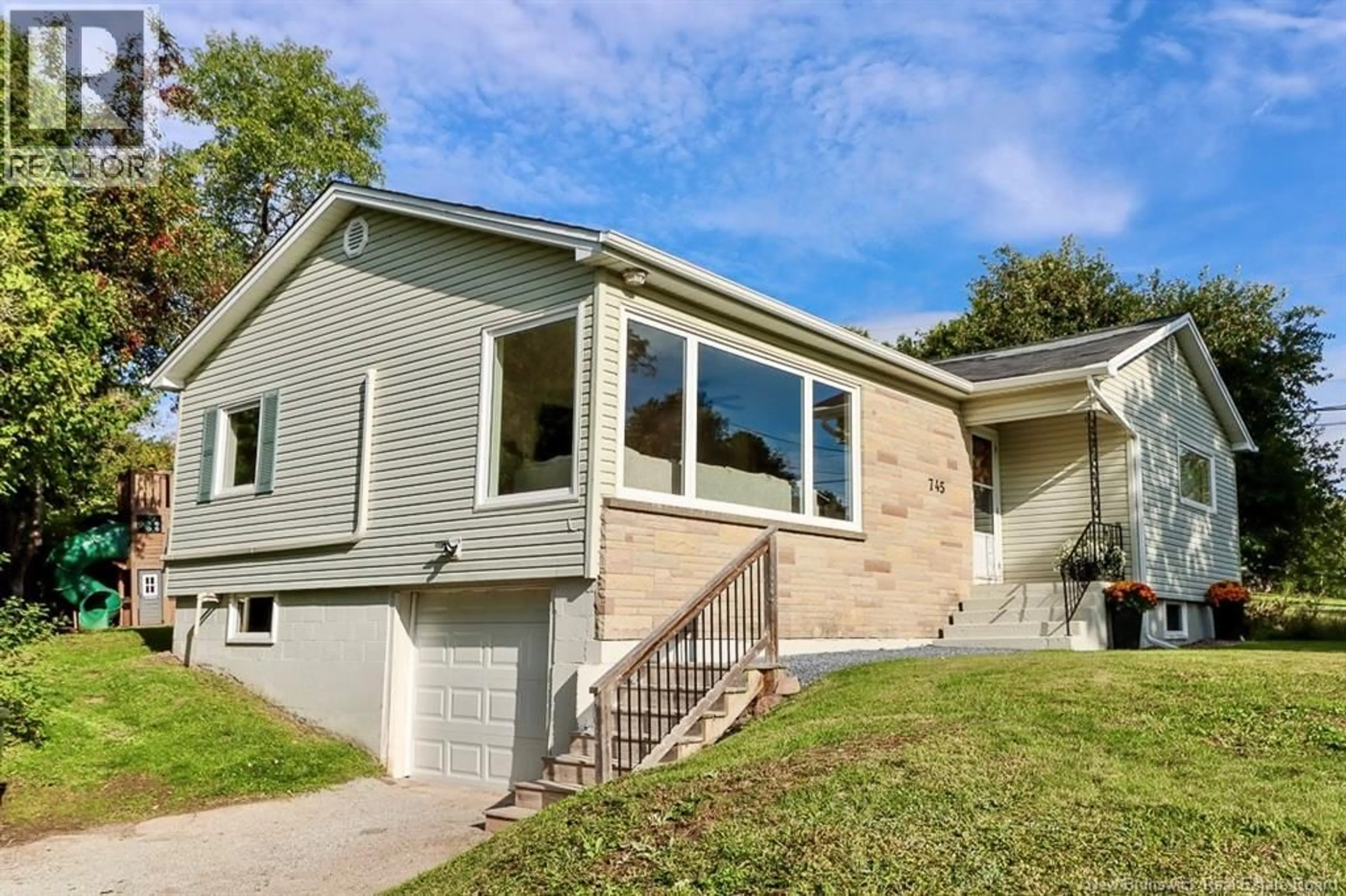 Home with vinyl exterior material, street for 745 MAIN STREET, Hampton New Brunswick E5N6E2