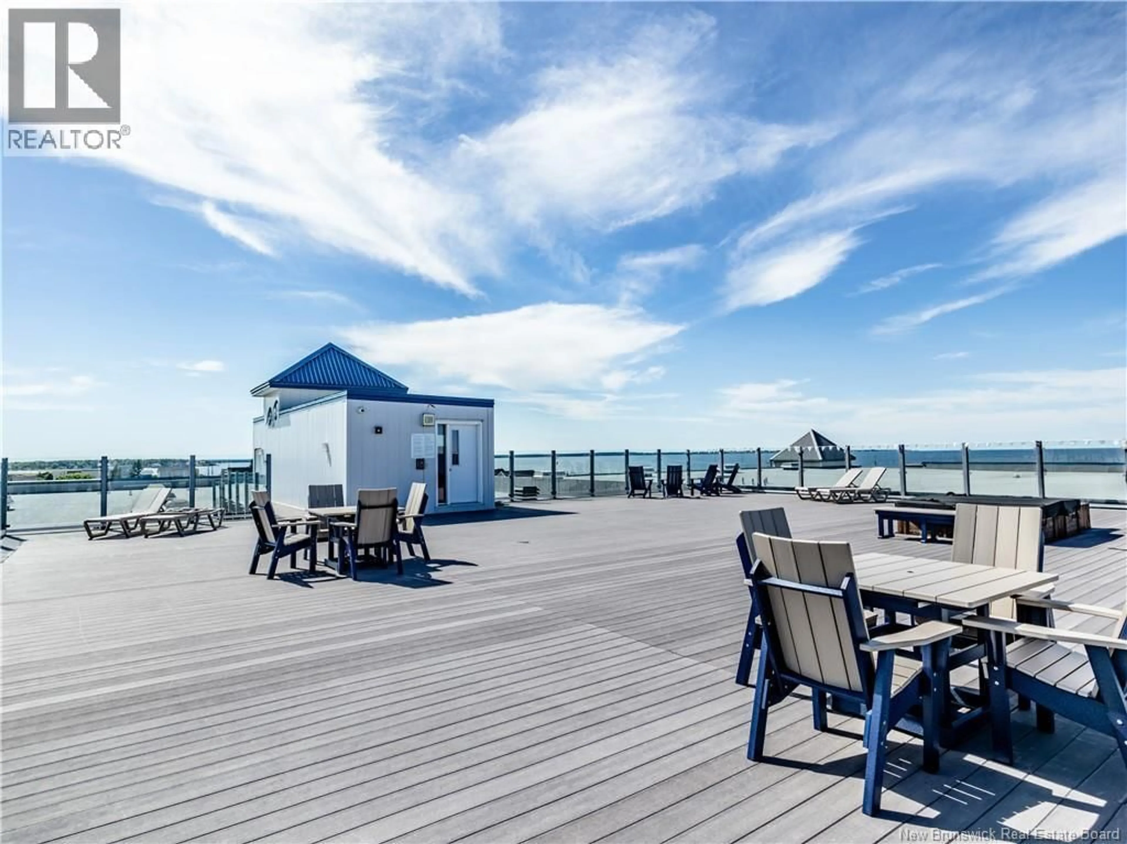 Patio, water/lake/river/ocean view for 209 - 69 CAP BIMET, Grand-Barachois New Brunswick E4P6X5