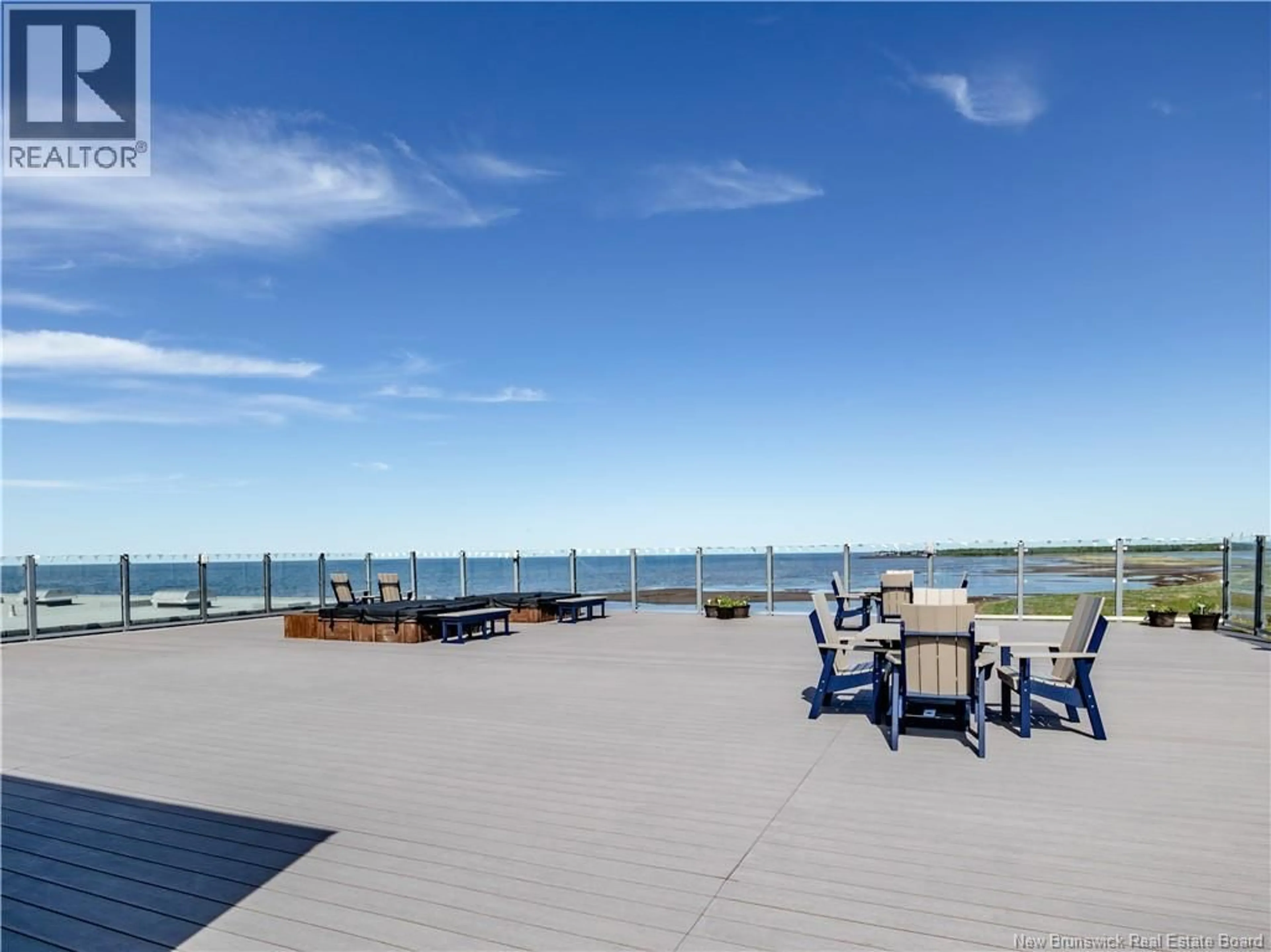 Patio, water/lake/river/ocean view for 209 - 69 CAP BIMET, Grand-Barachois New Brunswick E4P6X5
