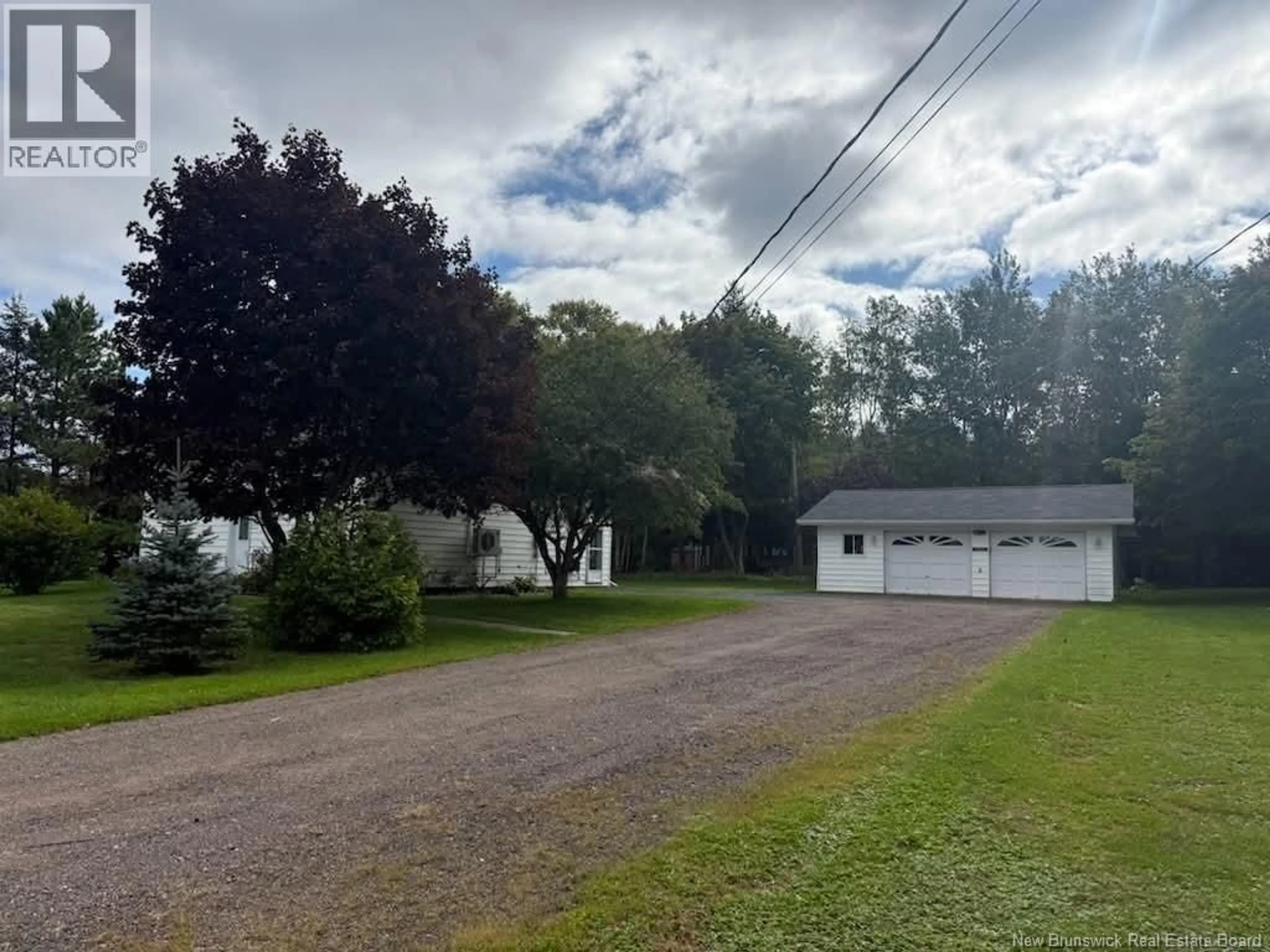A pic from outside/outdoor area/front of a property/back of a property/a pic from drone, street for 14 JOHN BROOK ROAD, Chaplin Island Road New Brunswick E1V4Y2