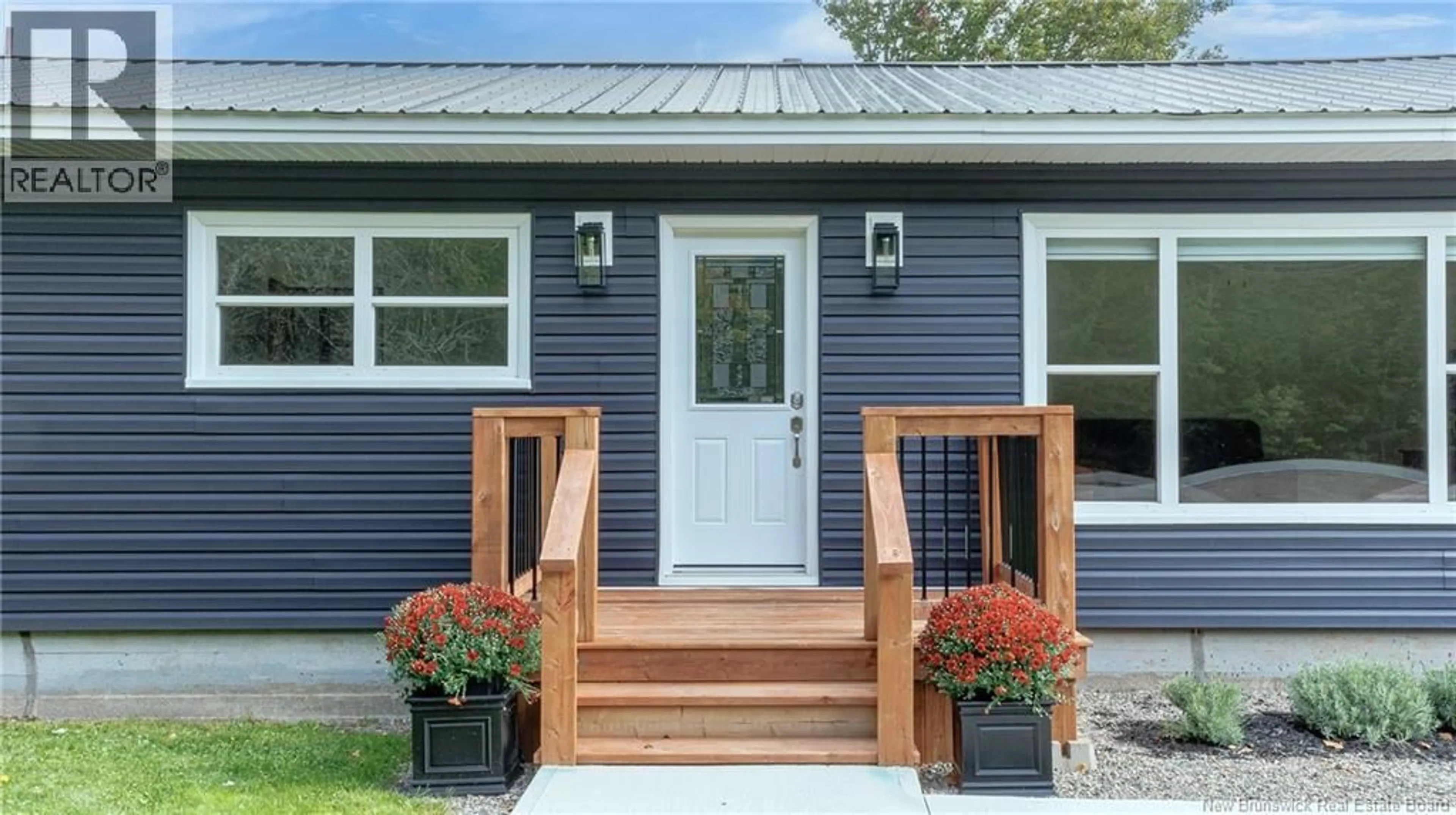 Home with vinyl exterior material, street for 398 EAGLE ROCK ROAD, Welsford New Brunswick E5K3Y2