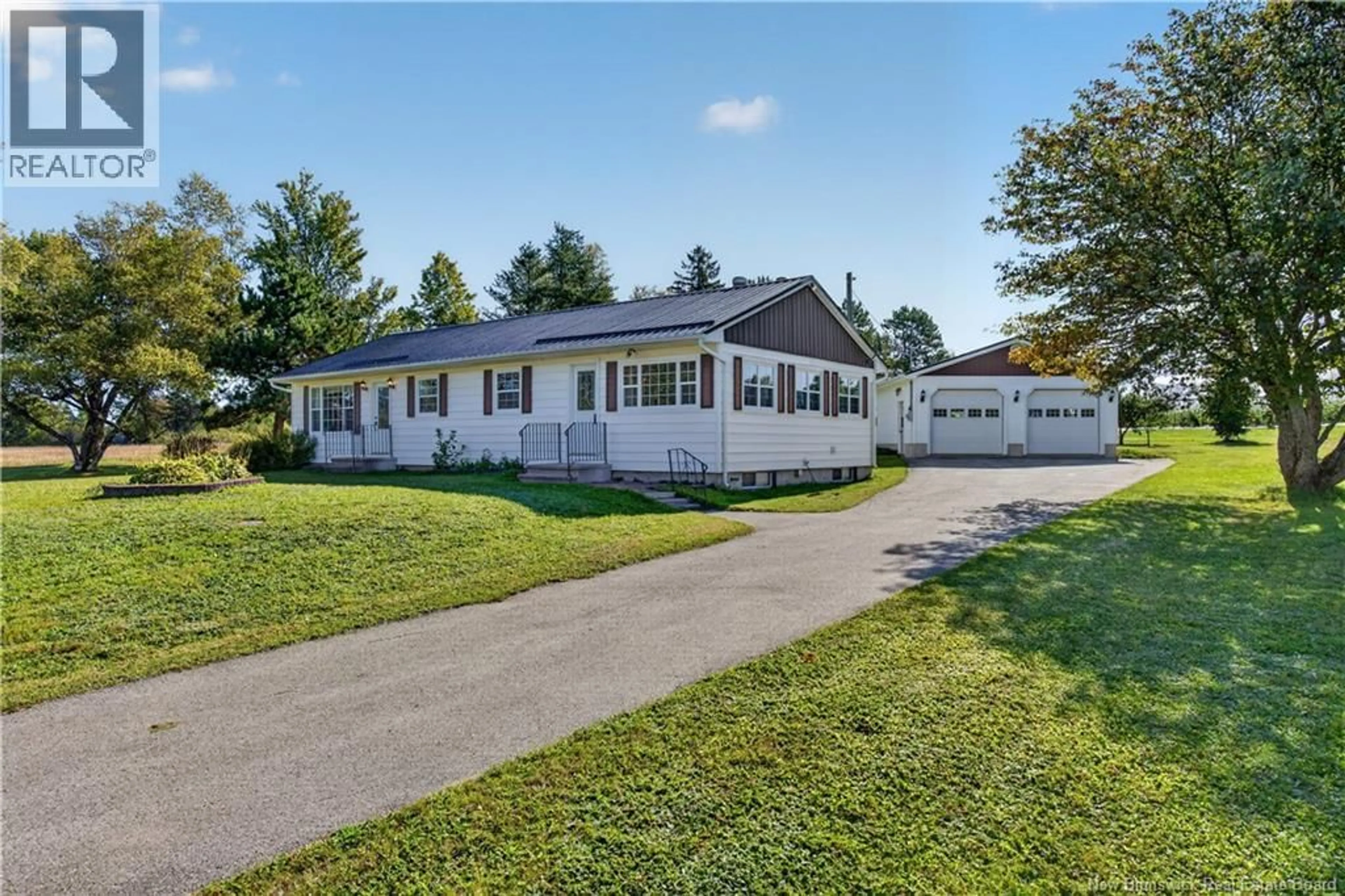 A pic from outside/outdoor area/front of a property/back of a property/a pic from drone, unknown for 4444 ROUTE 108, Bryenton New Brunswick E1V5C8