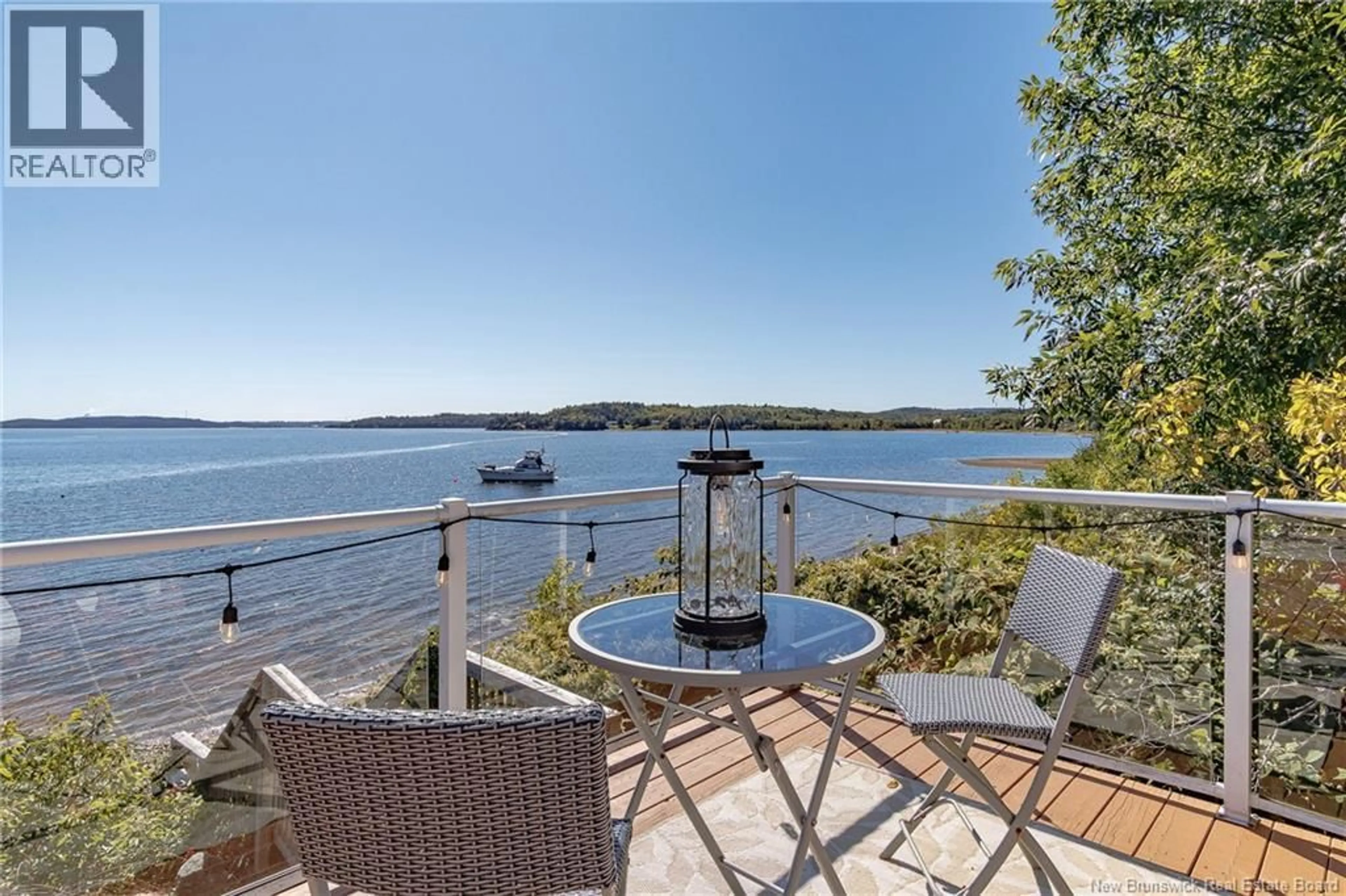 Patio, water/lake/river/ocean view for 31 RIVER STREET, Grand Bay-Westfield New Brunswick E5K2H1