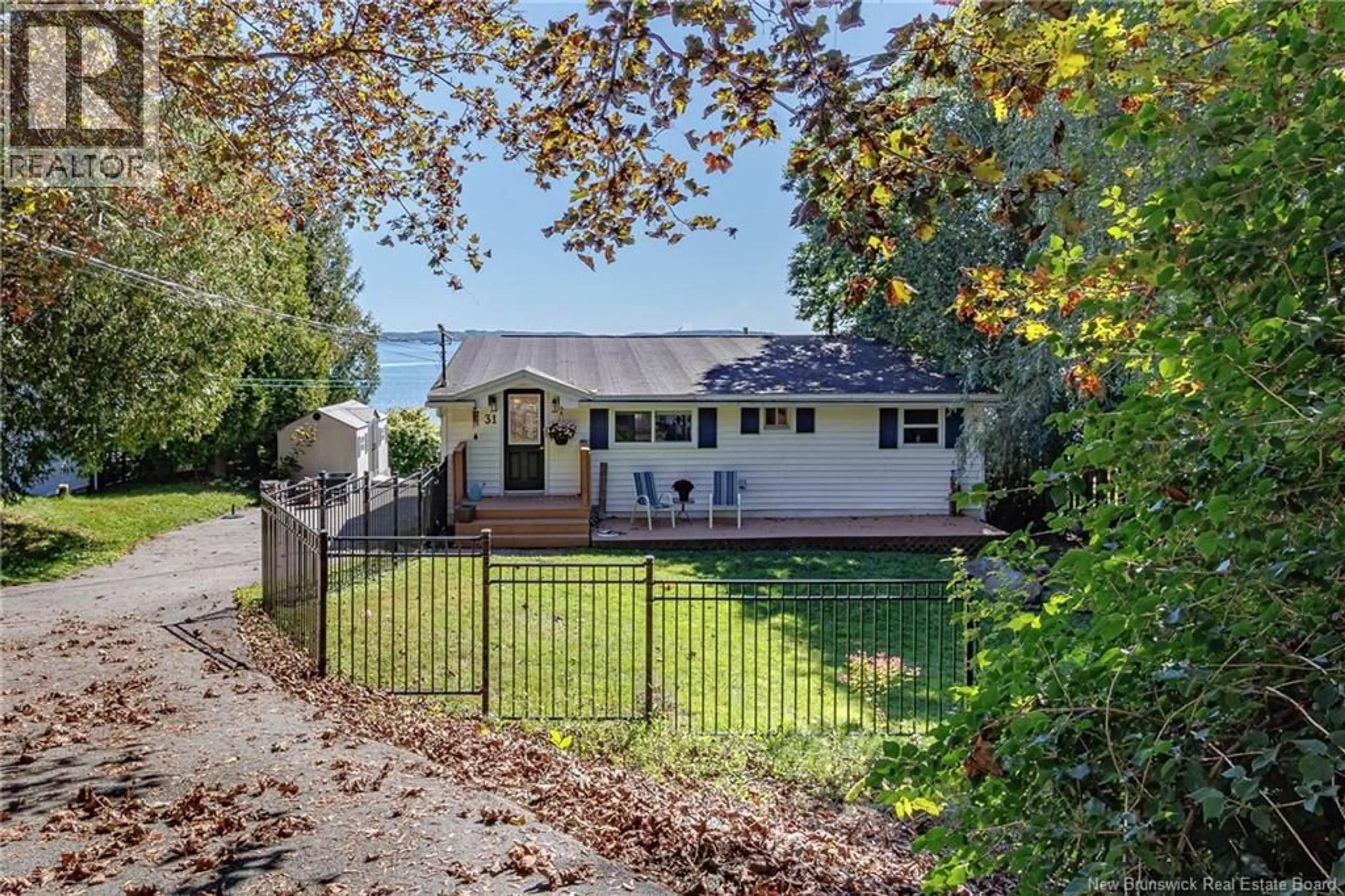 A pic from outside/outdoor area/front of a property/back of a property/a pic from drone, street for 31 RIVER STREET, Grand Bay-Westfield New Brunswick E5K2H1