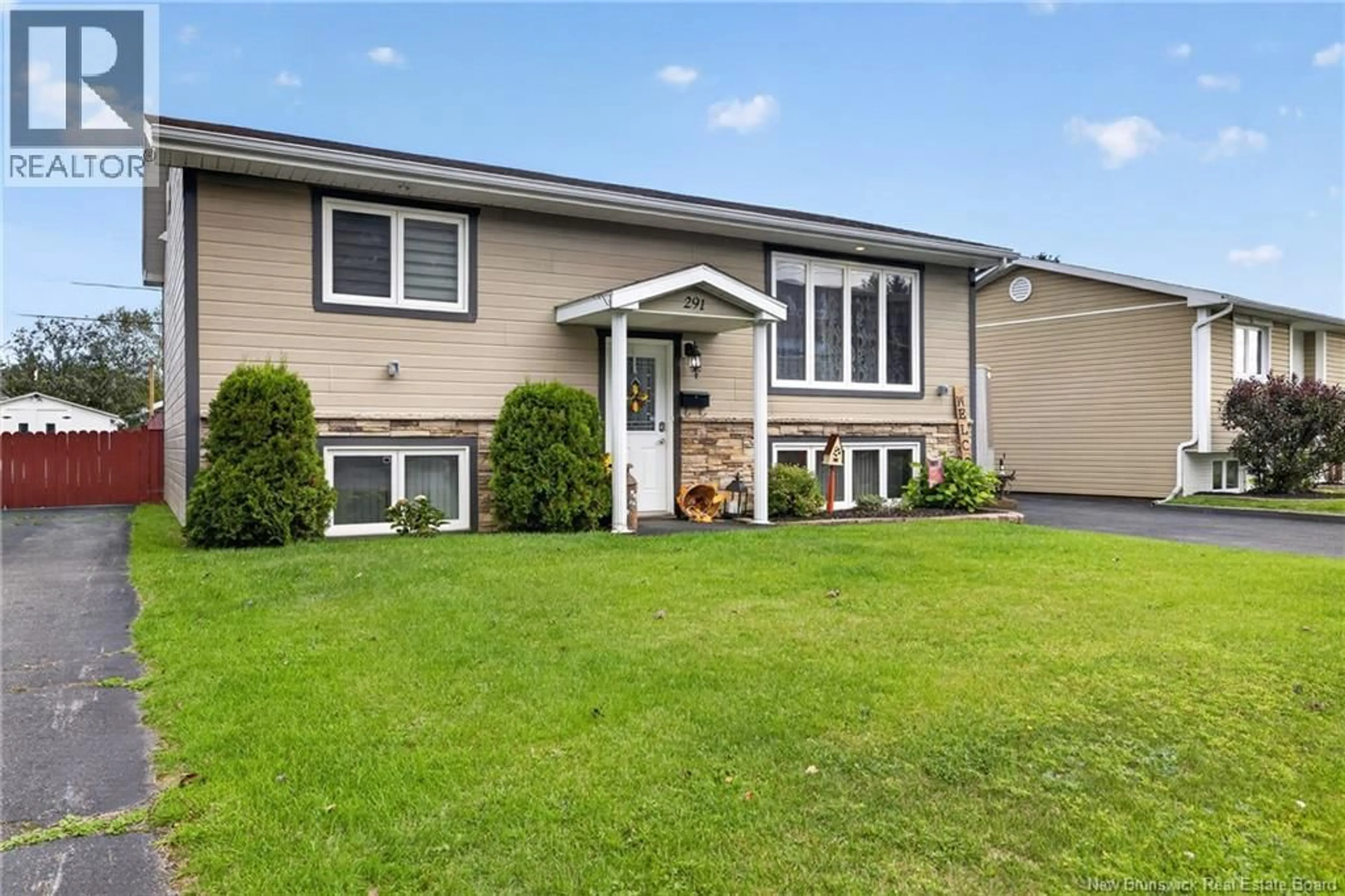 Home with vinyl exterior material, street for 291 DOVER STREET, Campbellton New Brunswick E3N3L5