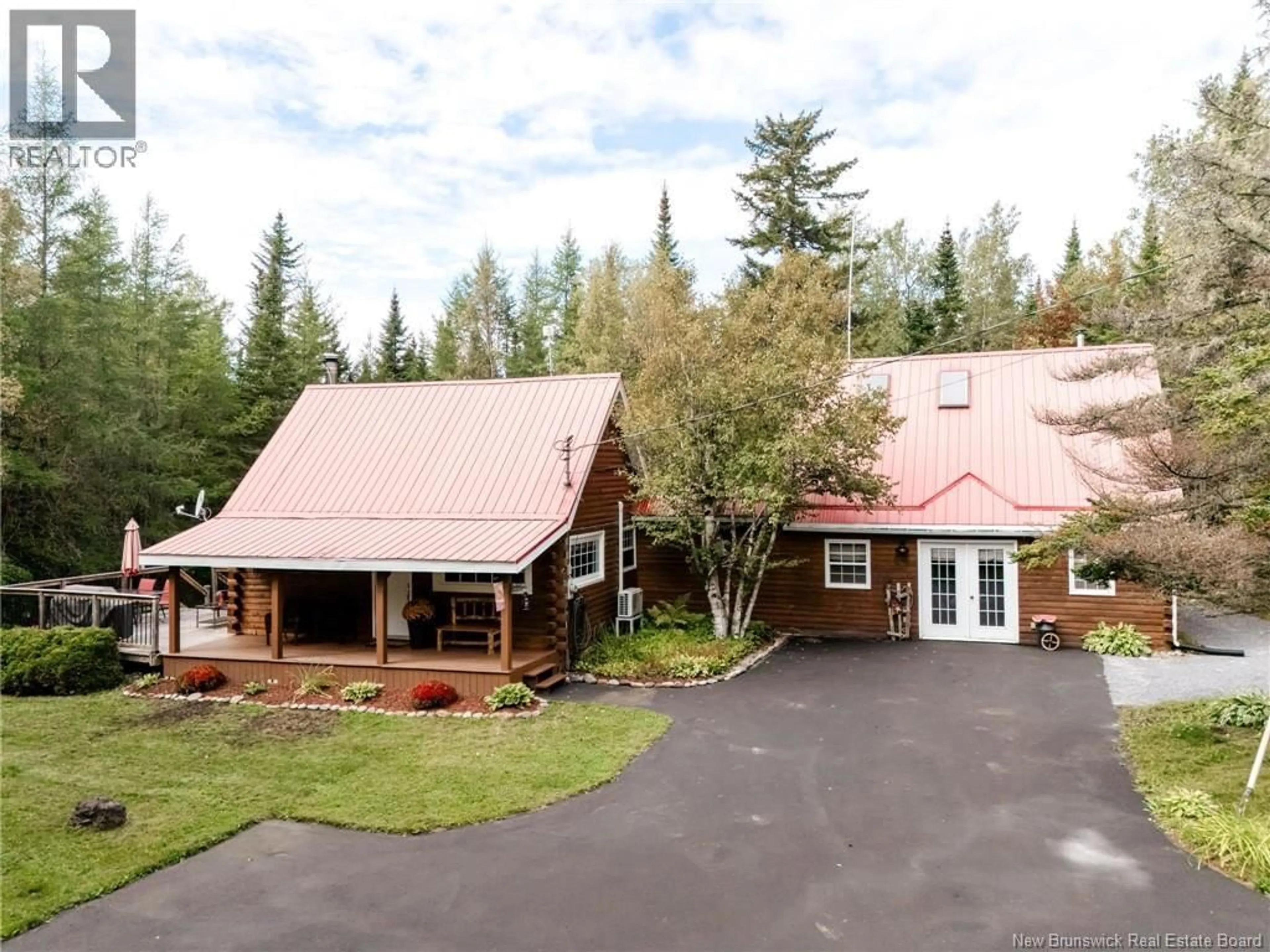 A pic from outside/outdoor area/front of a property/back of a property/a pic from drone, mountain view for 672 LAKEFIELD ROAD, Poodiac New Brunswick E4E3R3
