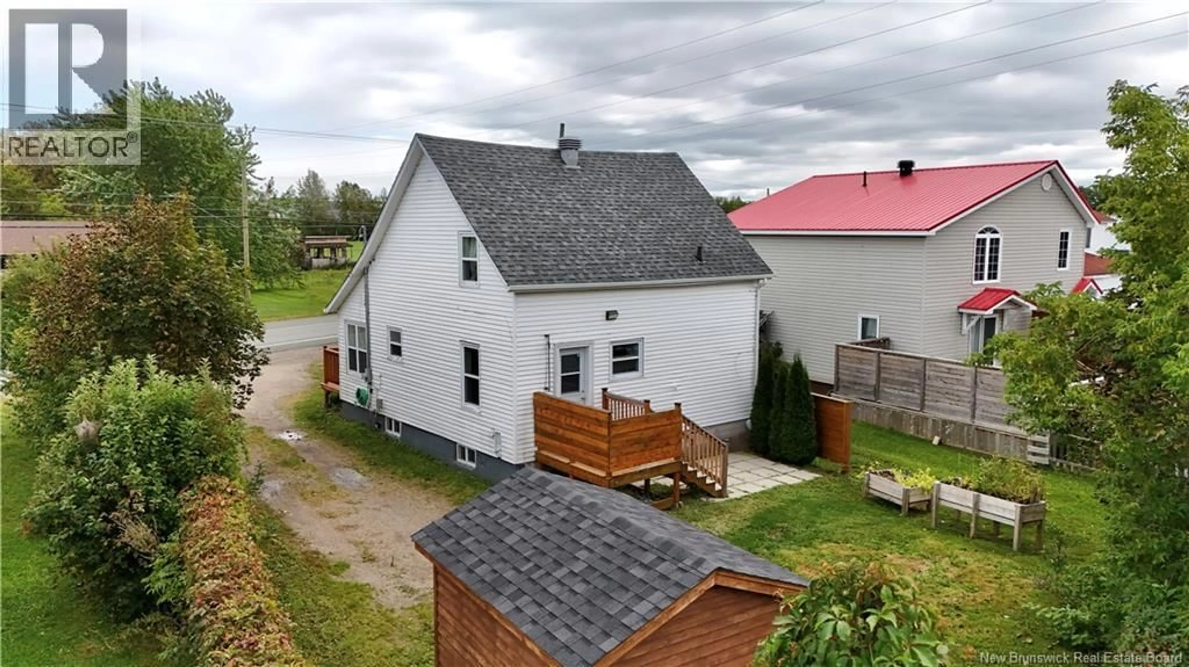 A pic from outside/outdoor area/front of a property/back of a property/a pic from drone, unknown for 1850 ROUGH WATERS, Bathurst New Brunswick E2A1X8