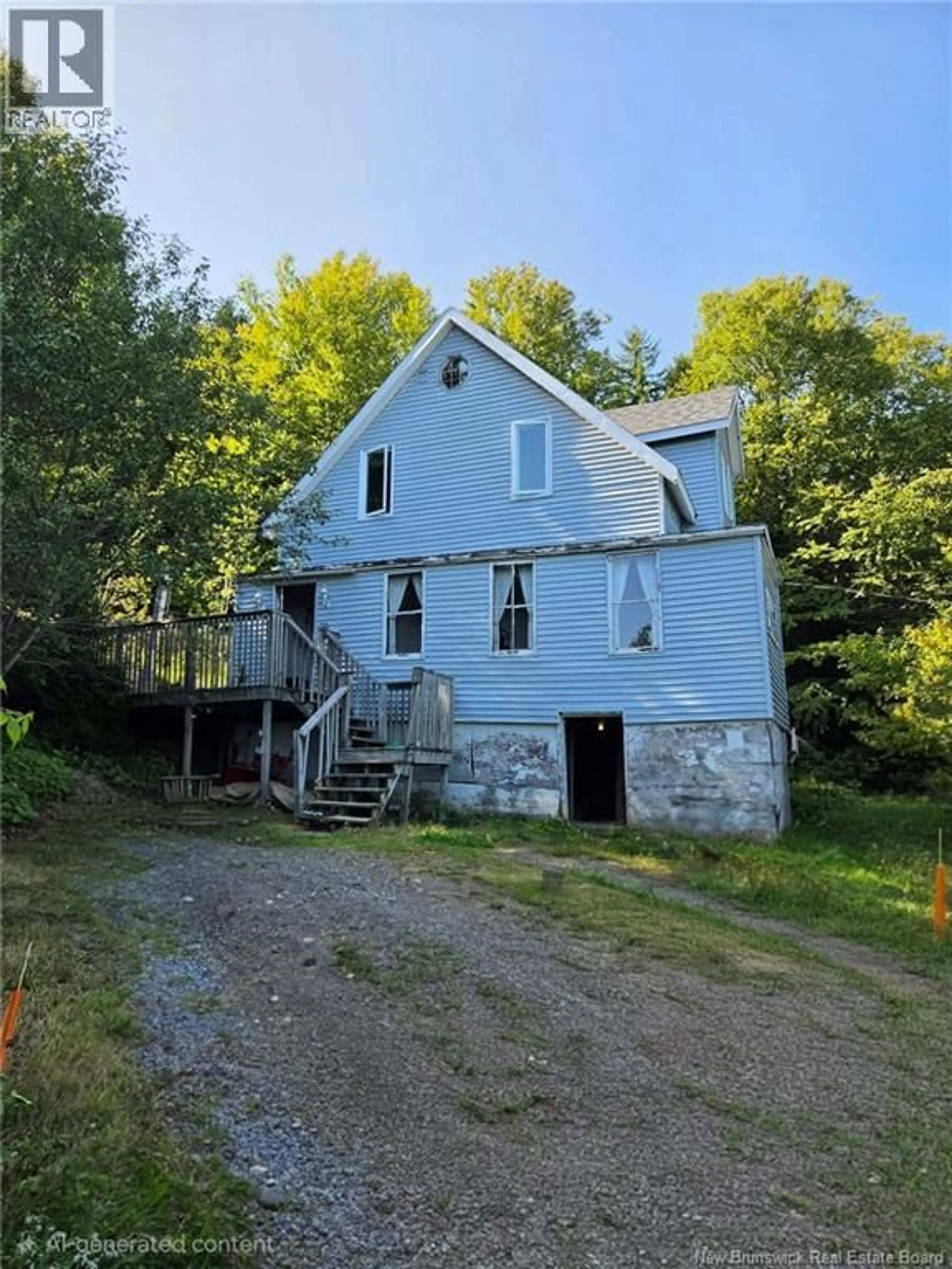 A pic from outside/outdoor area/front of a property/back of a property/a pic from drone, building for 227 WOOLASTOOK DRIVE, Grand Bay-Westfield New Brunswick E5K1S7