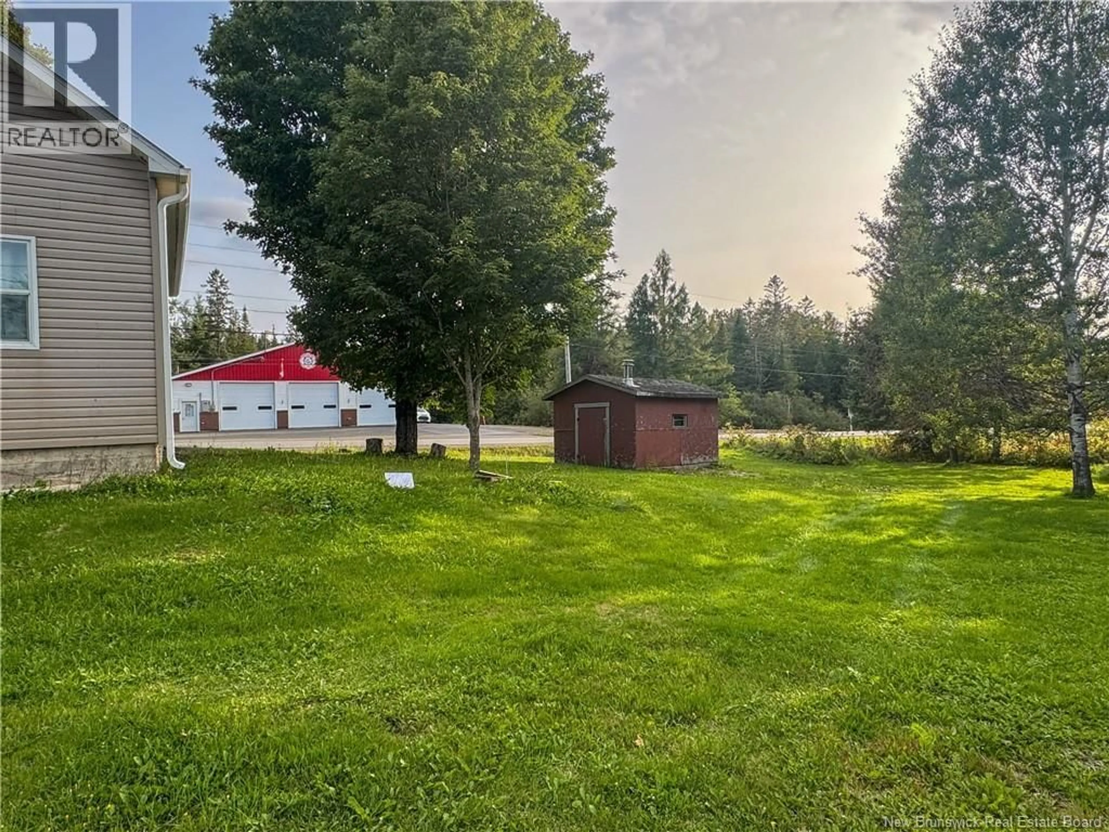 A pic from outside/outdoor area/front of a property/back of a property/a pic from drone, unknown for 8584 ROUTE 107, Glassville New Brunswick E7L1A7