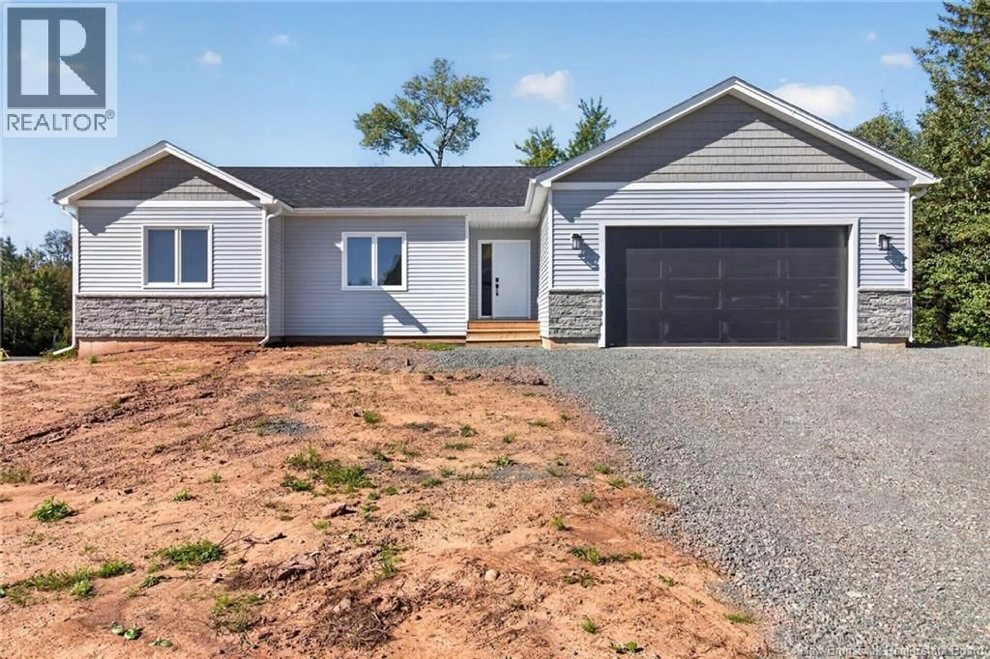 Home with vinyl exterior material, street for 4 STEWARETON CRESCENT, Moncton New Brunswick E1G5R9