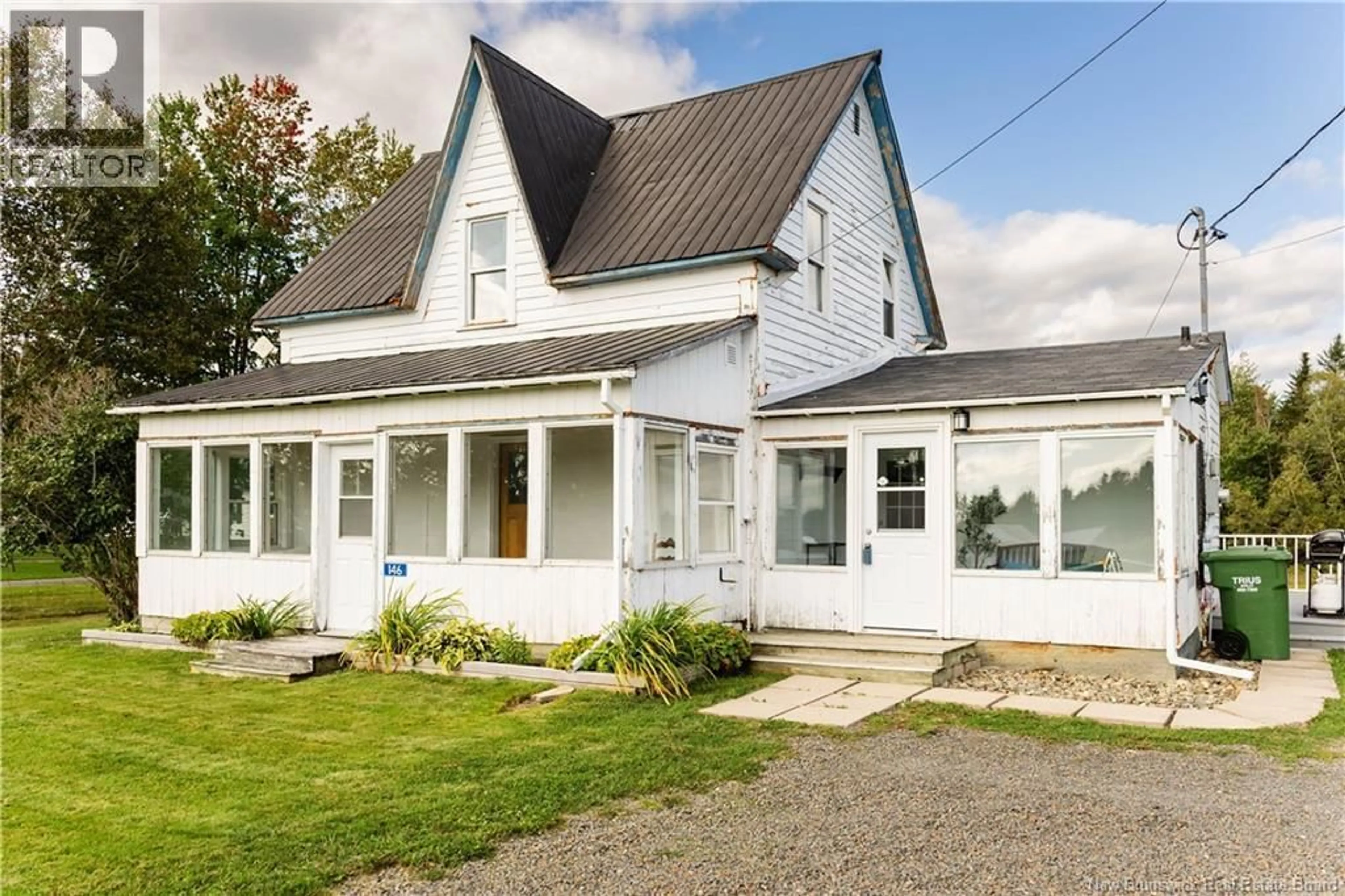 Home with vinyl exterior material, building for 146 TRIPP SETTLEMENT ROAD, Keswick Ridge New Brunswick E6L1W1