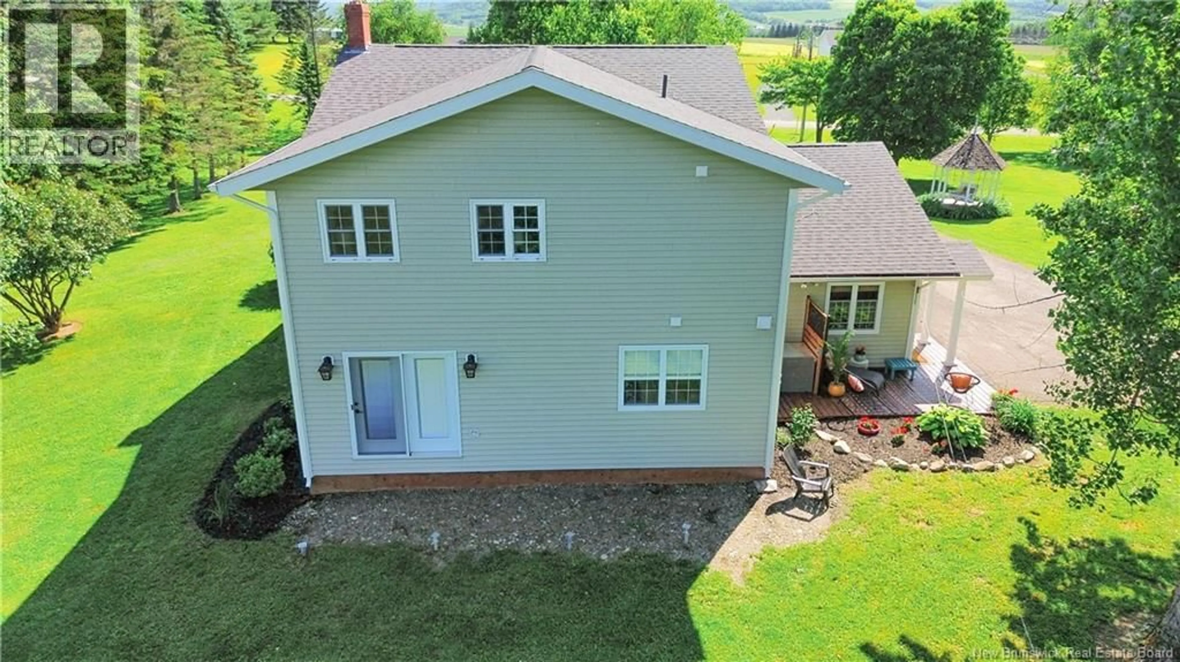 A pic from outside/outdoor area/front of a property/back of a property/a pic from drone, building for 142 REELEDER COURT, Greenfield New Brunswick E7L3C2
