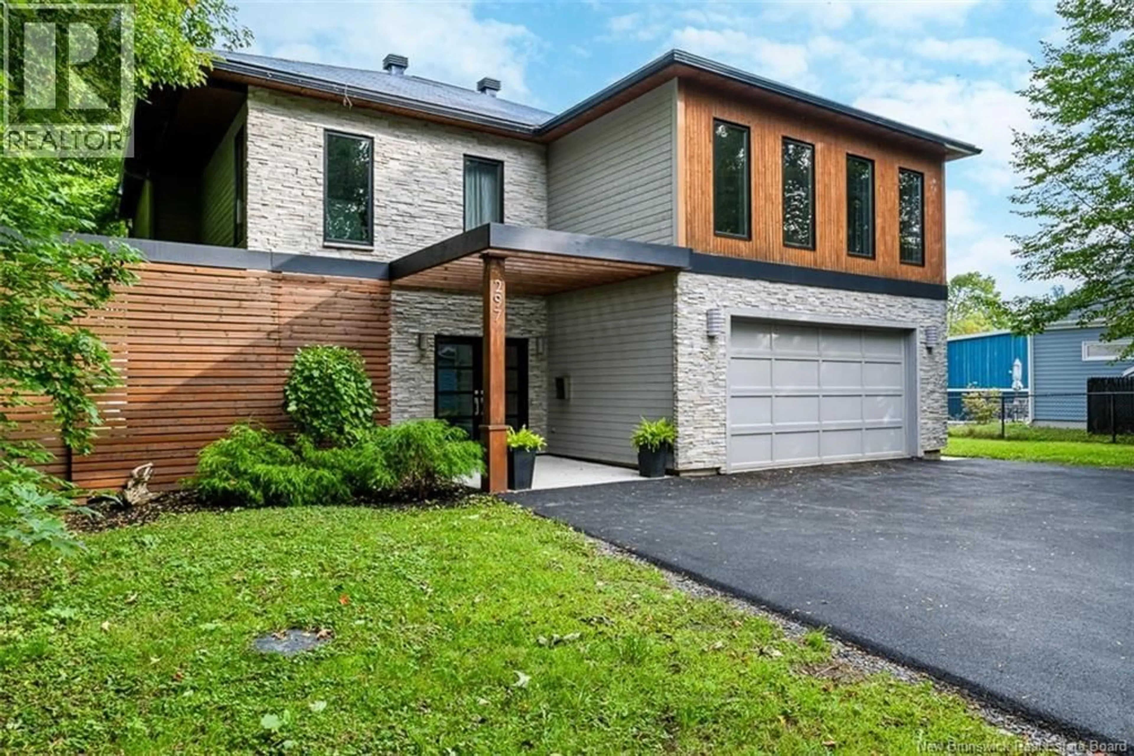 Home with brick exterior material, street for 297 WOODSTOCK ROAD, Fredericton New Brunswick E3B2H8