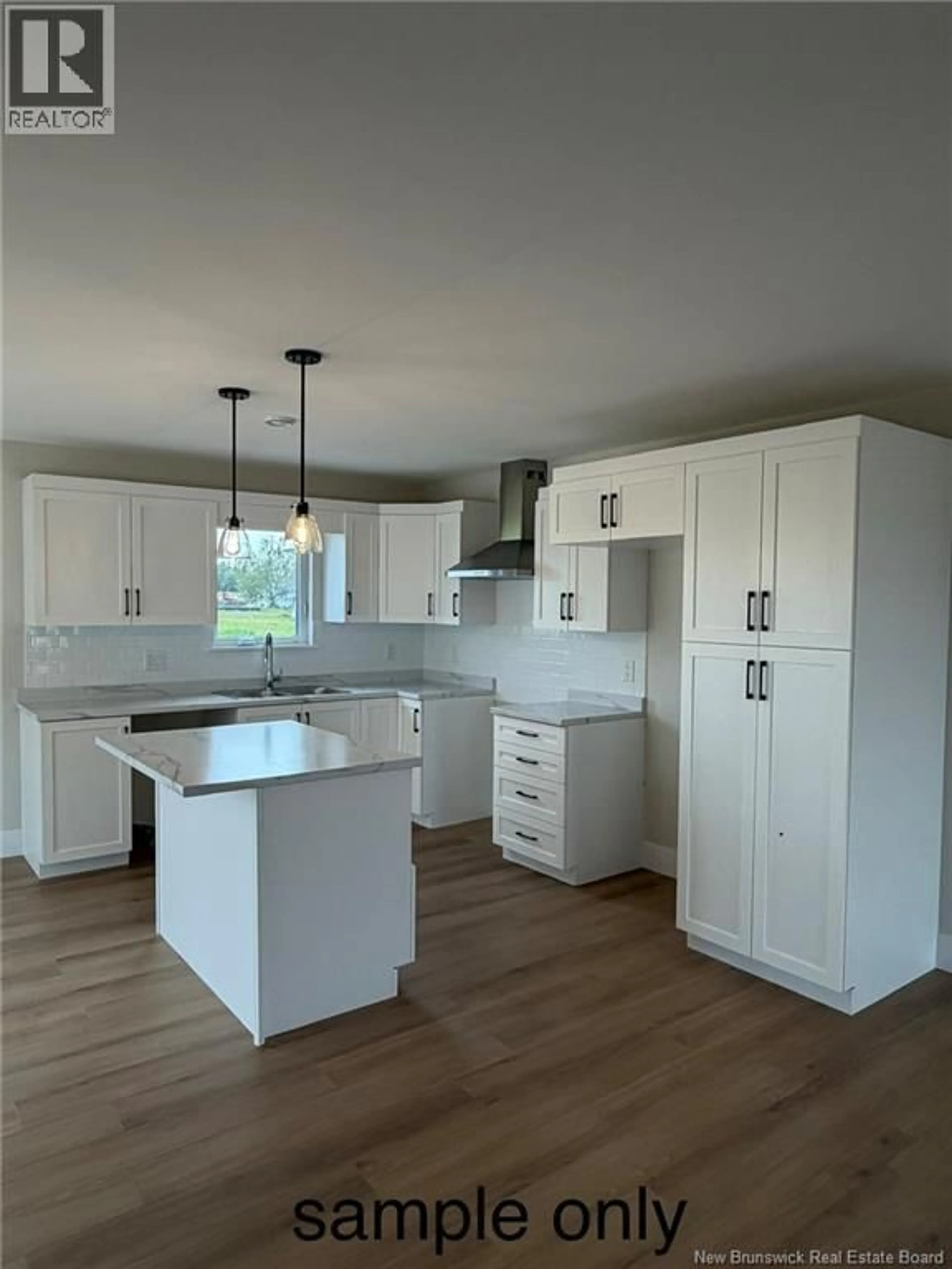 Open concept kitchen, wood/laminate floor for 310 MACCOUN STREET, Moncton New Brunswick E1K0A1