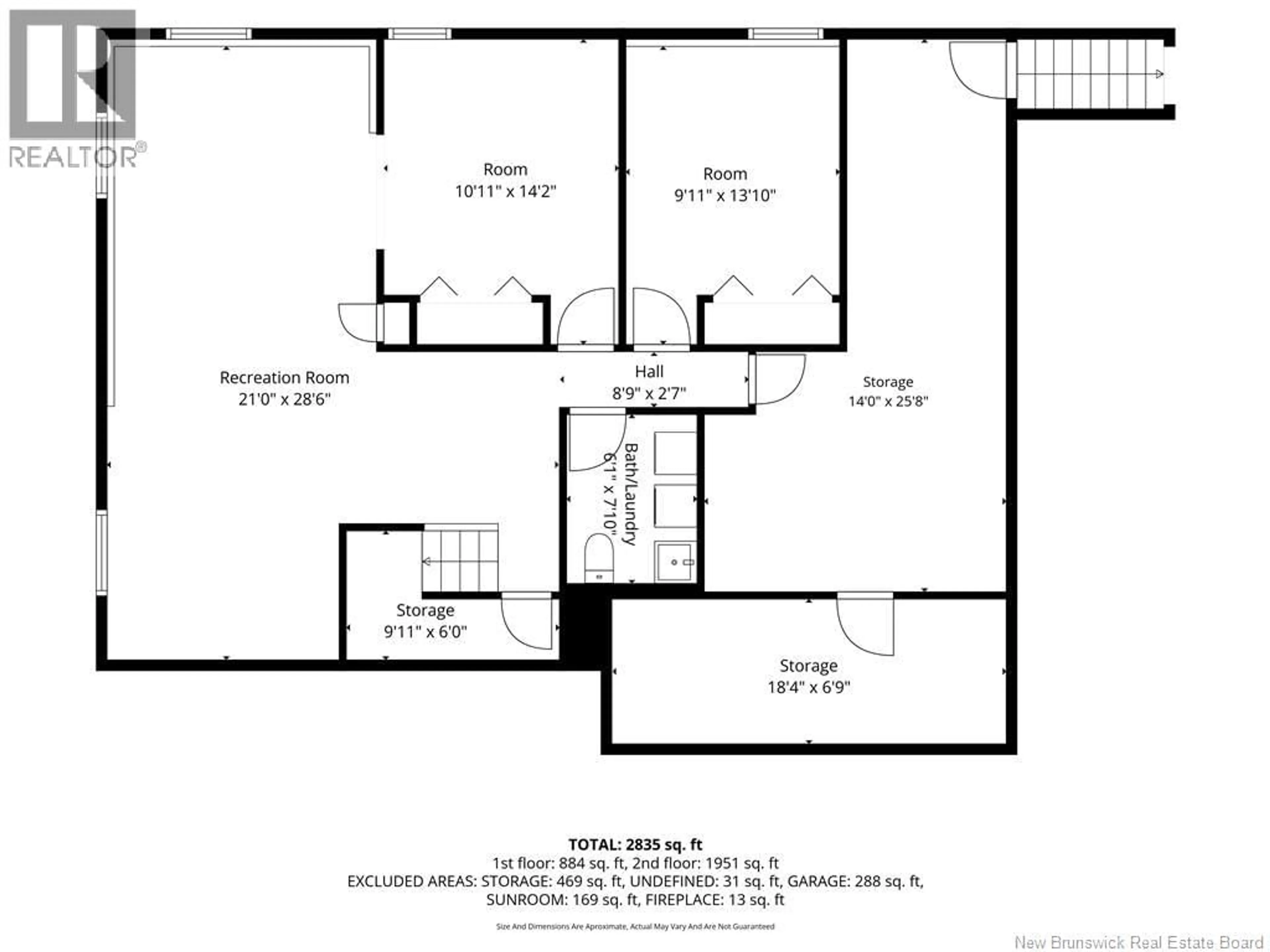 Floor plan for 21 RICHARD, Bouctouche New Brunswick E4S3T1