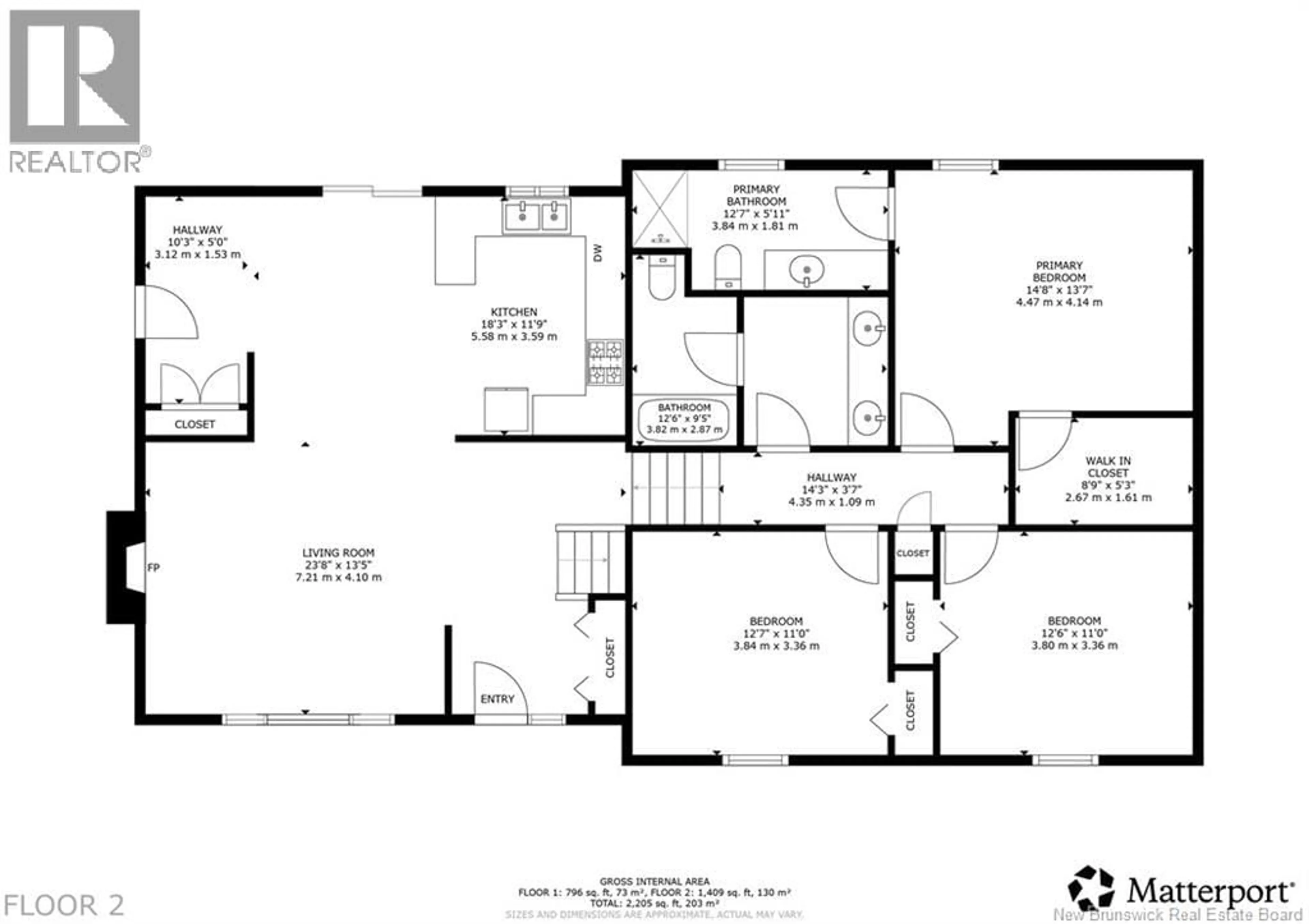 Floor plan for 50 MOONEY AVENUE, Lincoln New Brunswick E3B9V9