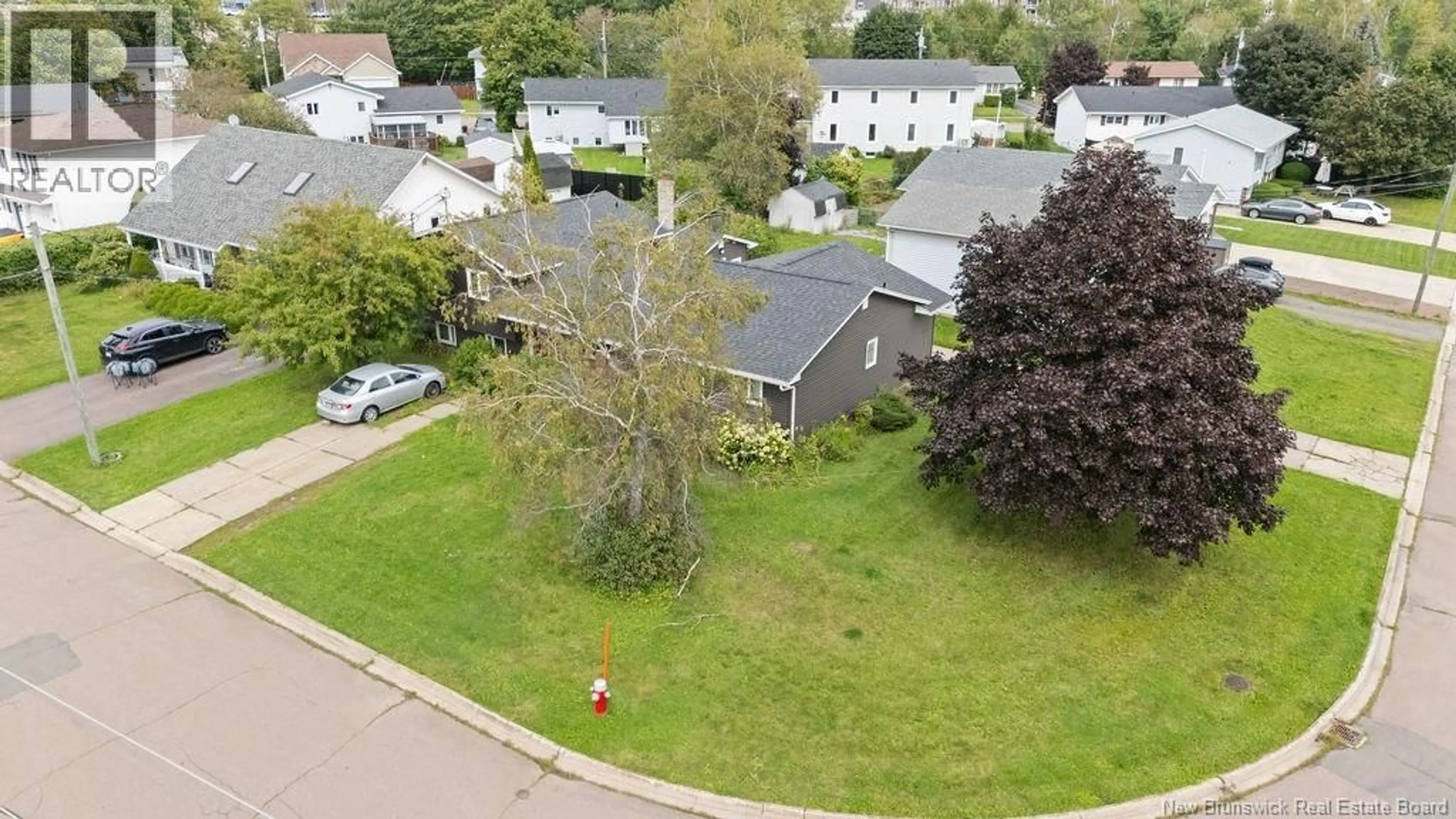 A pic from outside/outdoor area/front of a property/back of a property/a pic from drone, street for 29-31 FULTON CRESCENT, Moncton New Brunswick E1C9J1