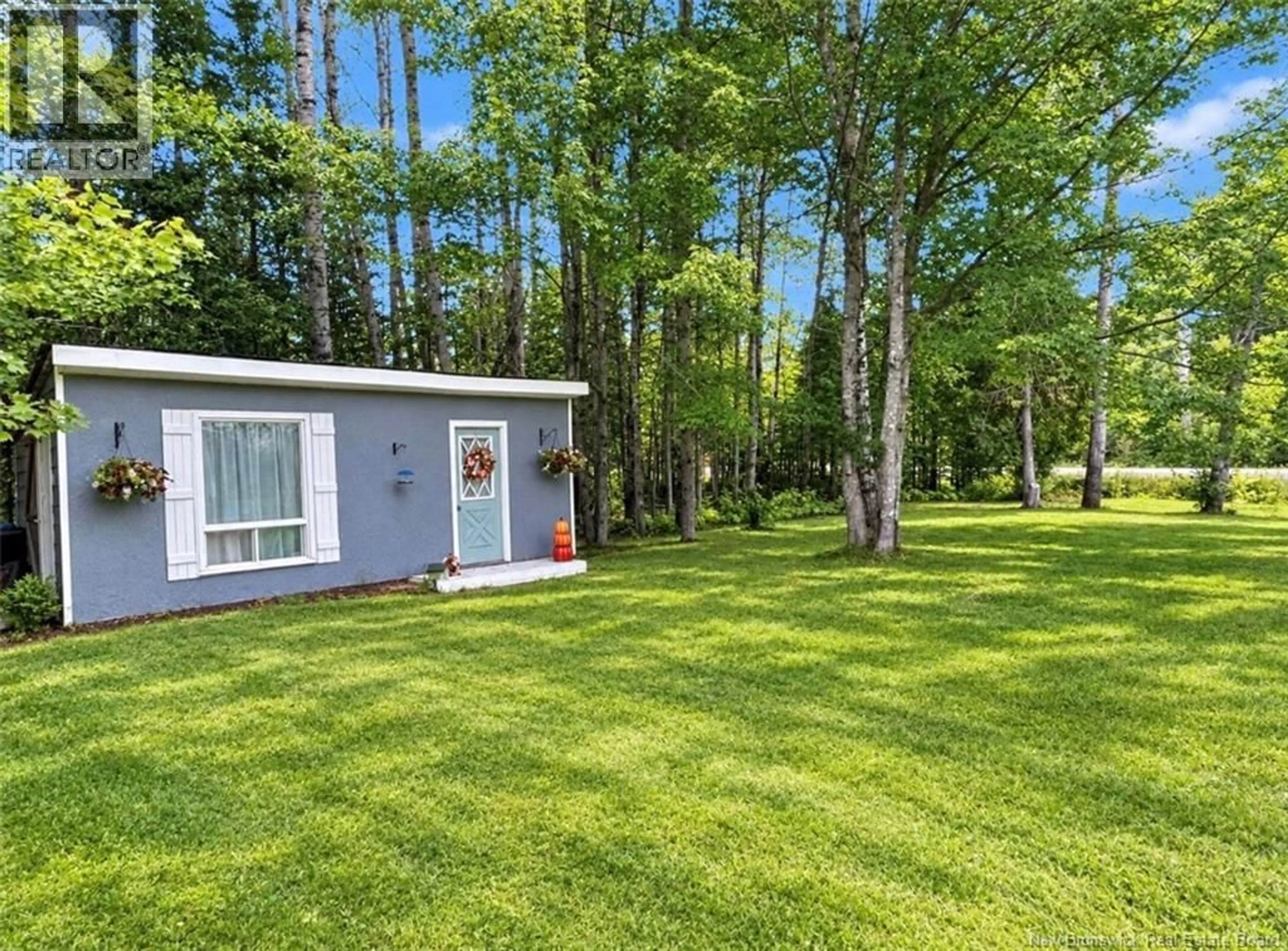 A pic from outside/outdoor area/front of a property/back of a property/a pic from drone, forest/trees view for 8789 ROUTE 117, Napan New Brunswick E1N4Y7