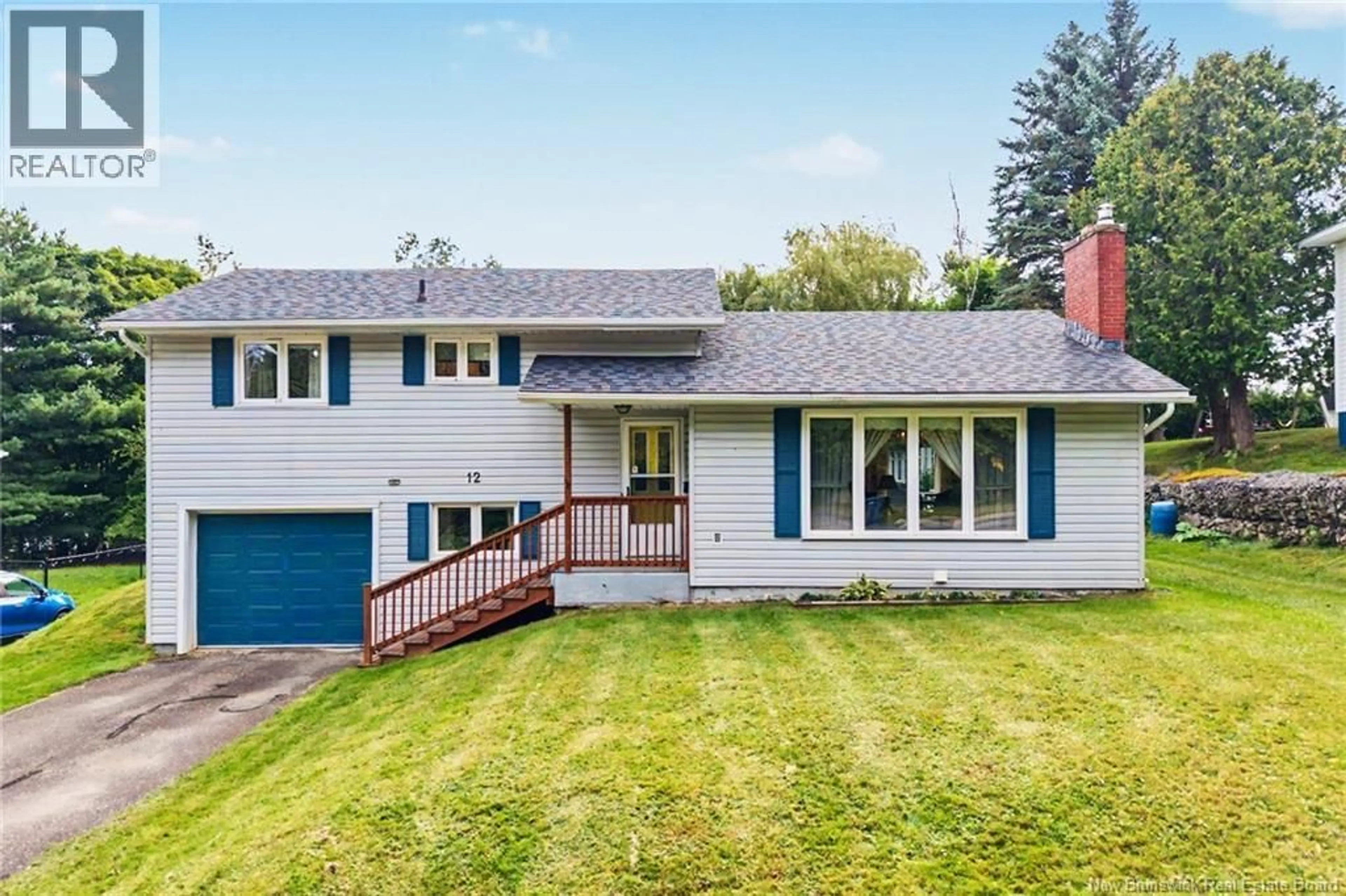 Home with vinyl exterior material, street for 12 MCNAIR DRIVE, Nackawic New Brunswick E6G1A7